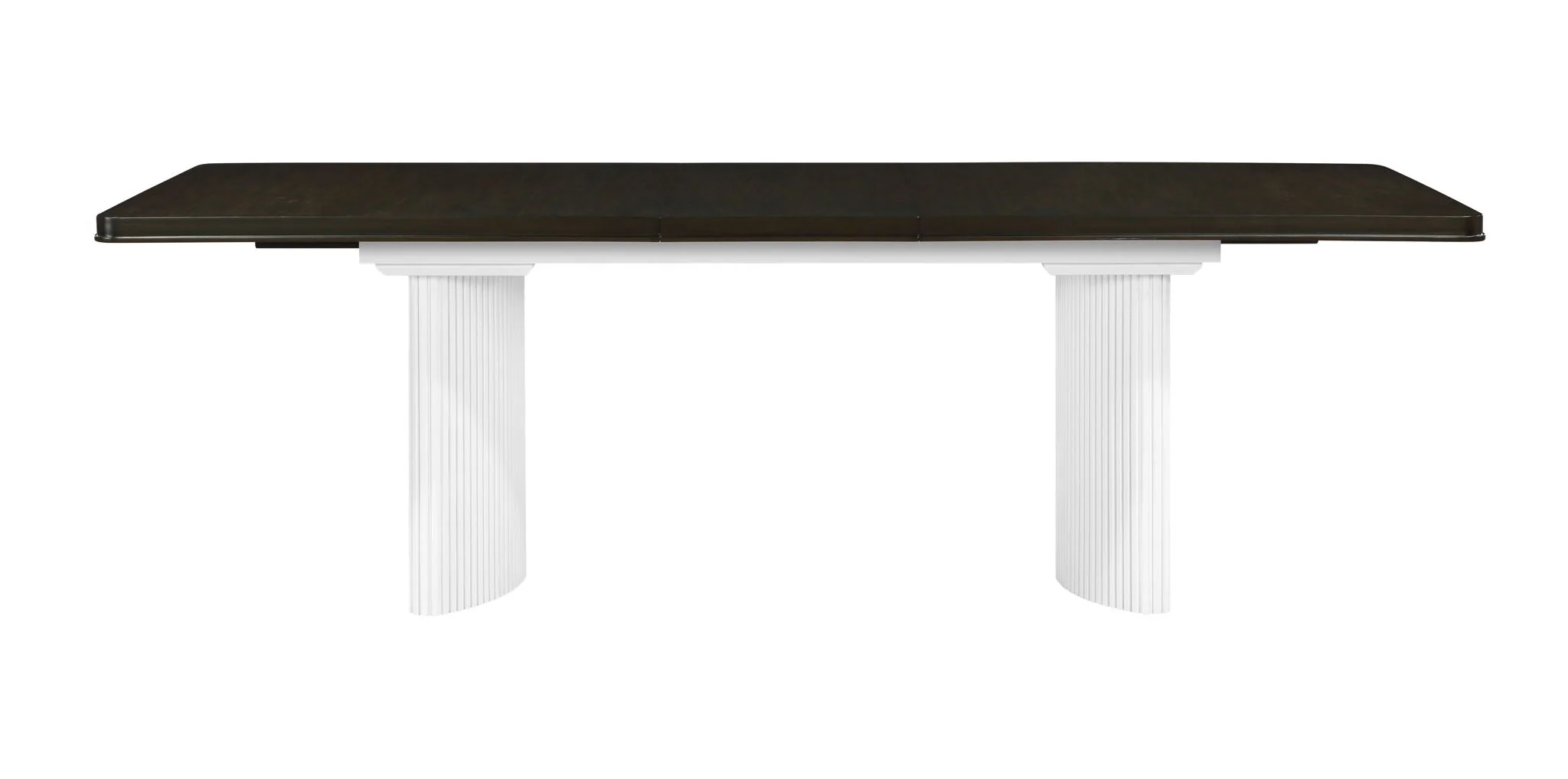 Carene - Dining Table (With Leaf) - Brown / White - Image 4