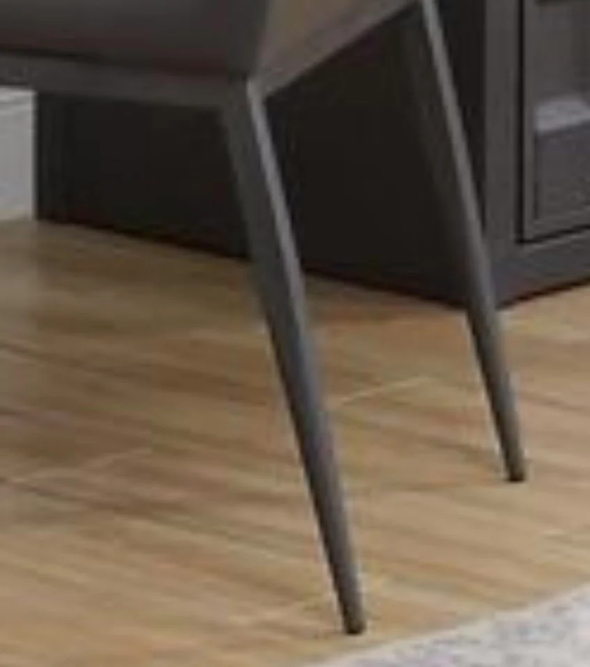 Cargo - Synthetic Leather Chair - Gunmetal - Image 4