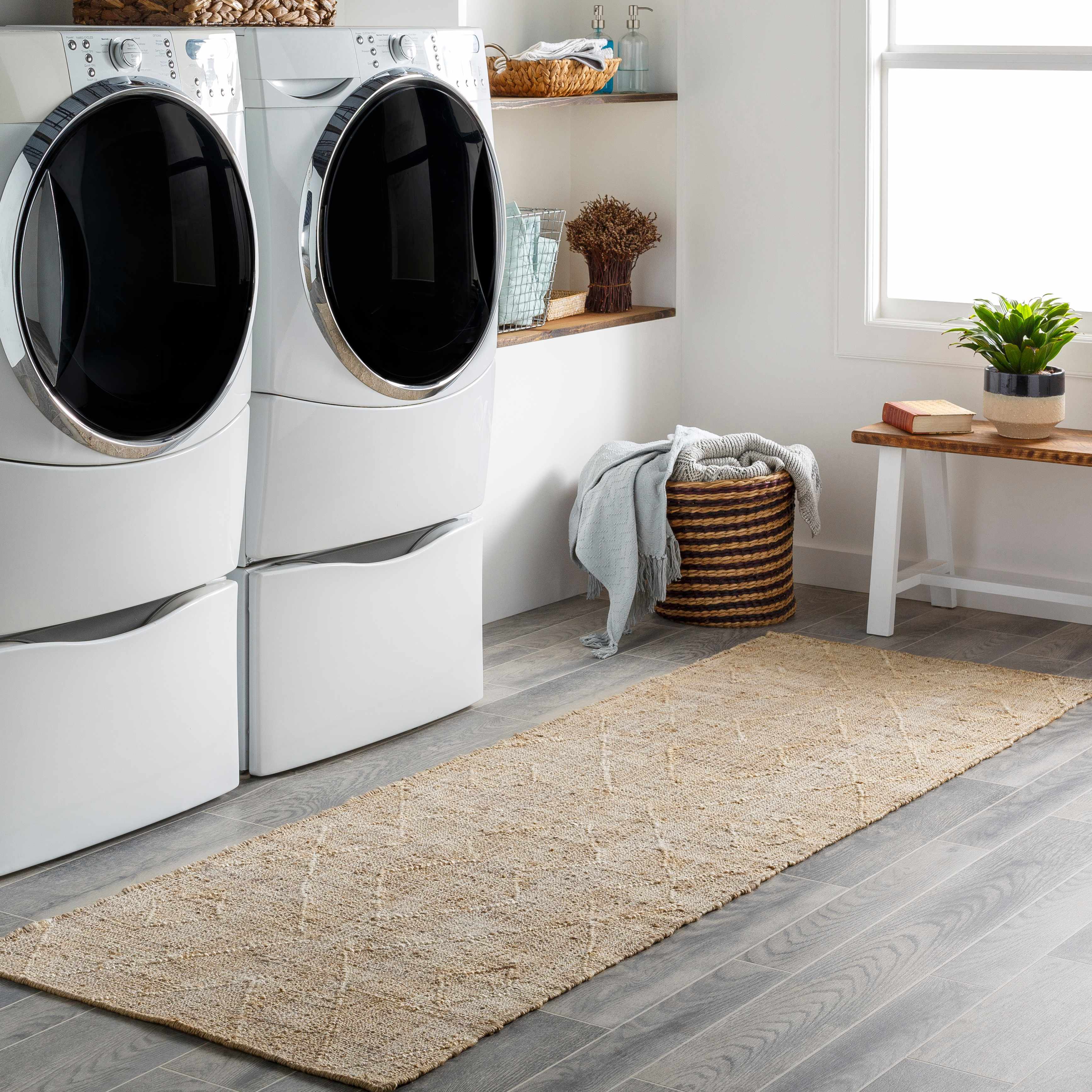 Carine Jute Area Rug - Clearance - Image 4