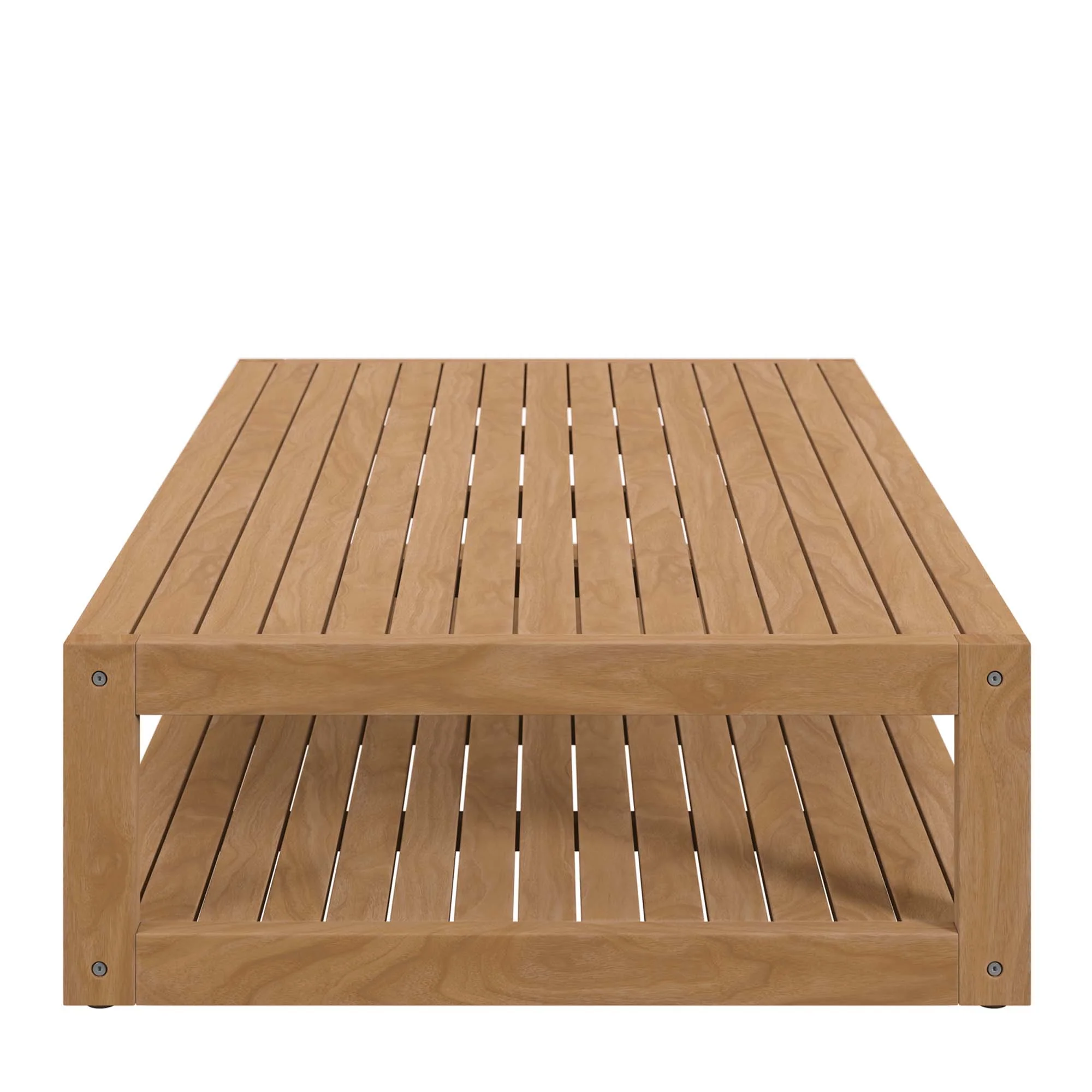 Carlsbad Teak Wood Outdoor Patio Coffee Table by Modway - Image 3