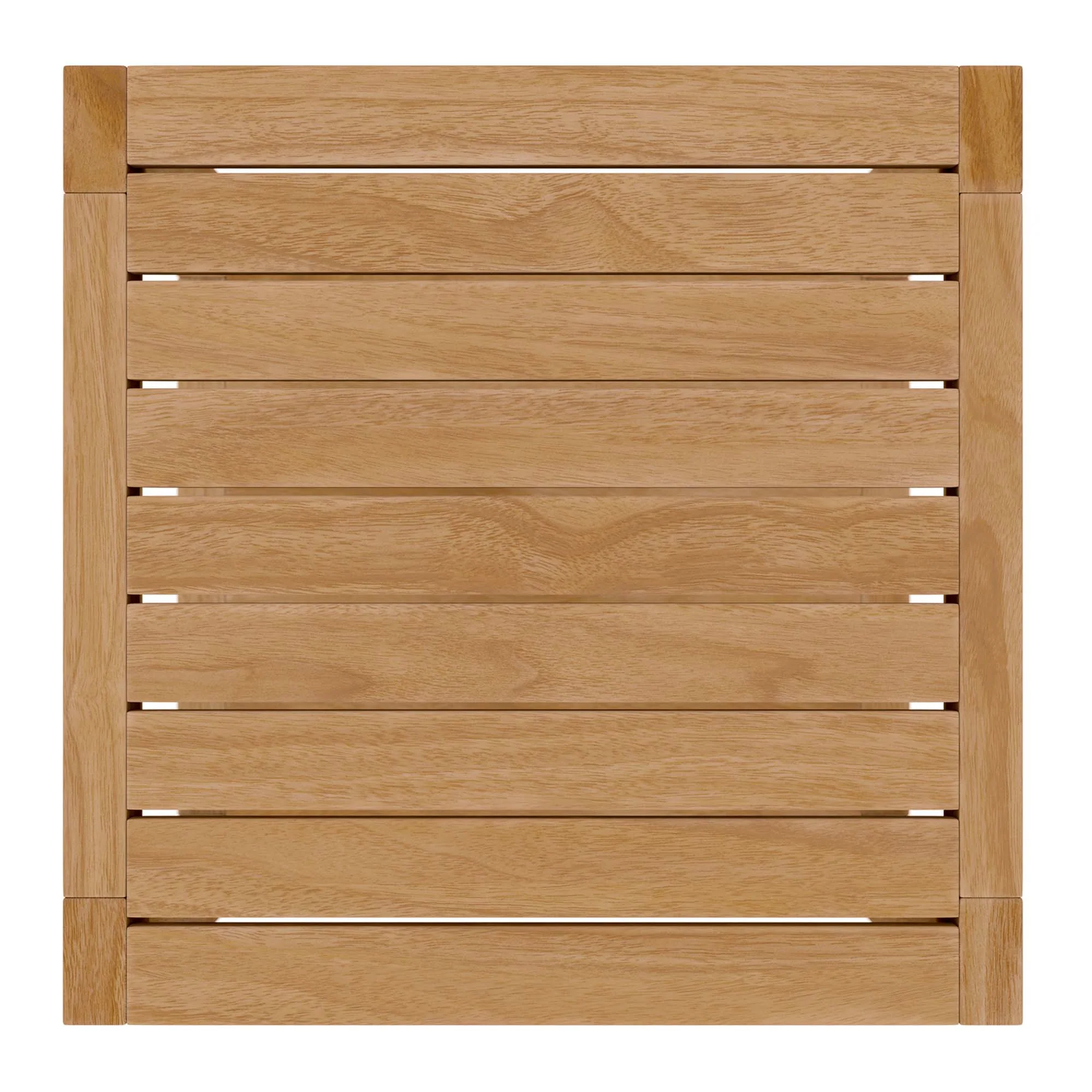 Carlsbad Teak Wood Outdoor Patio Side Table by Modway - Image 5