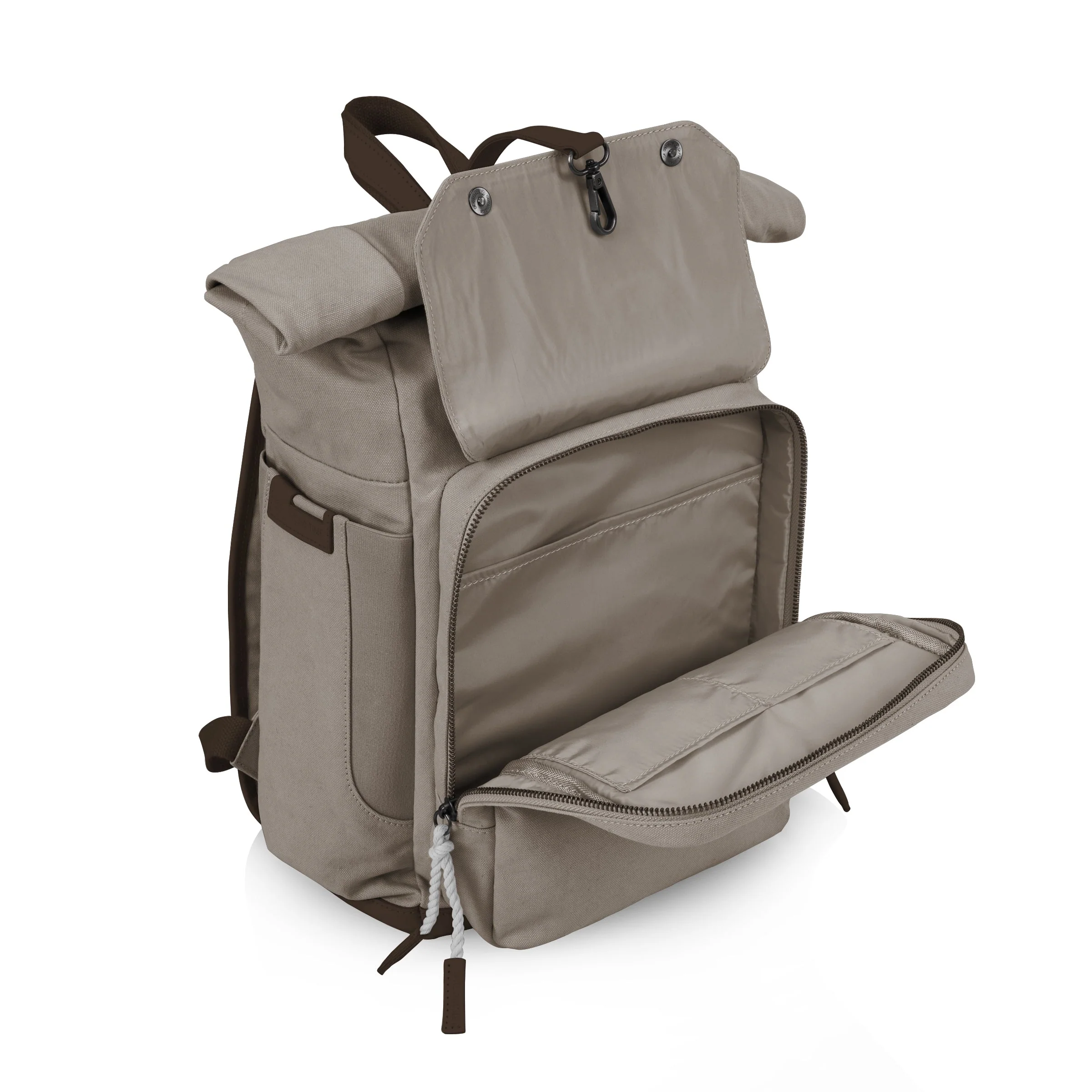Carmel Roll Top Picnic Backpack Cooler - Image 20