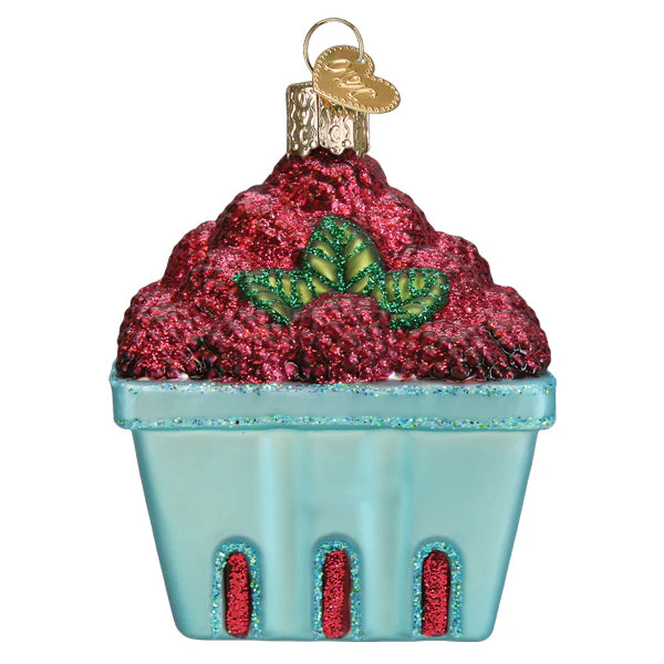 Carton Of Raspberries Christmas Ornament - Image 5