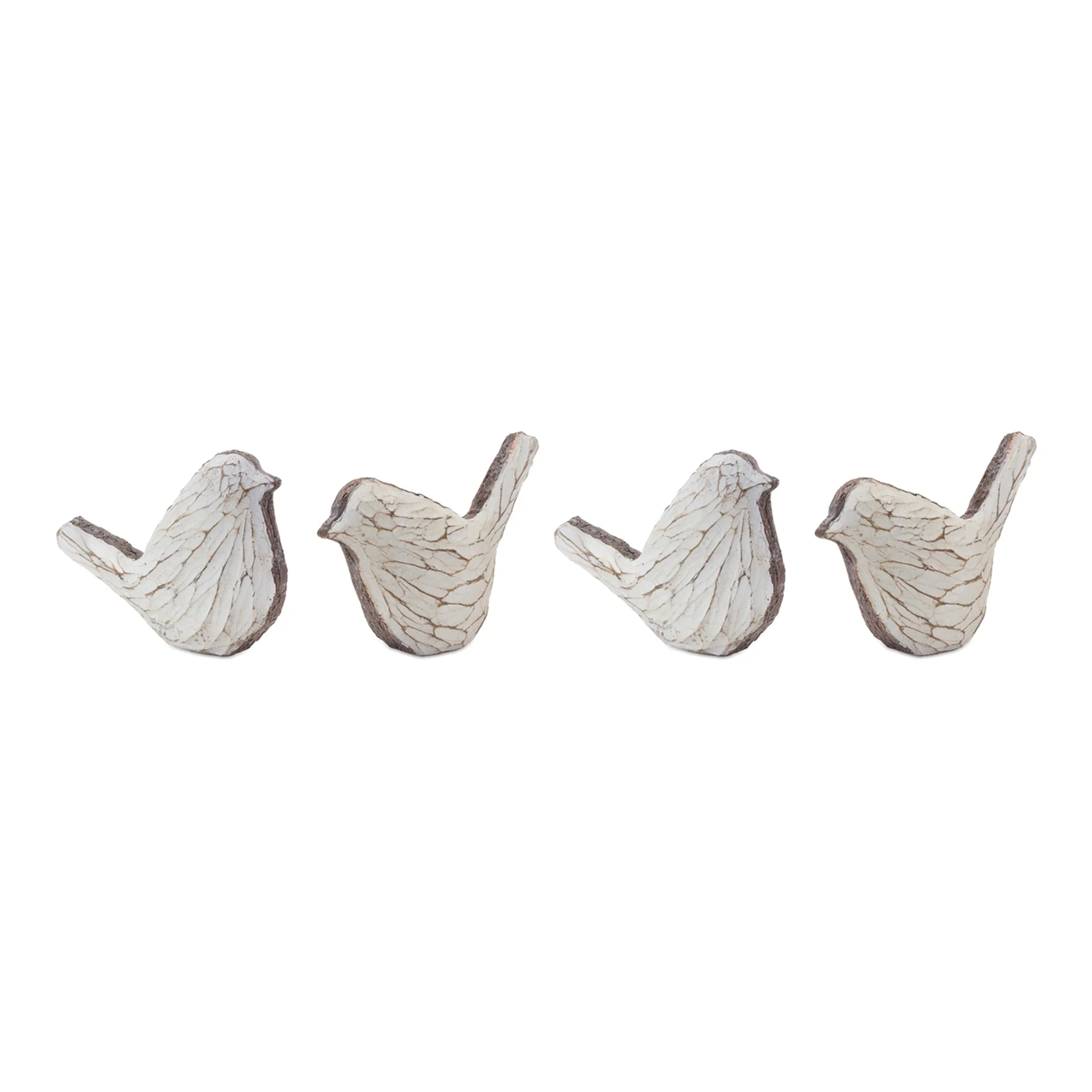 Carved Bird Figurine (Set of 4) - Image 5