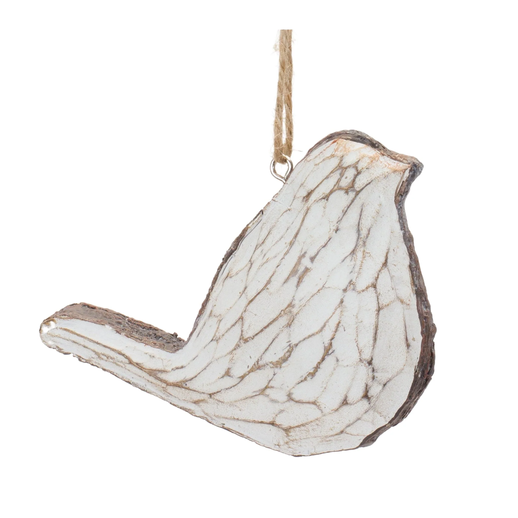 Carved Bird Ornament (Set of 12) - Image 3