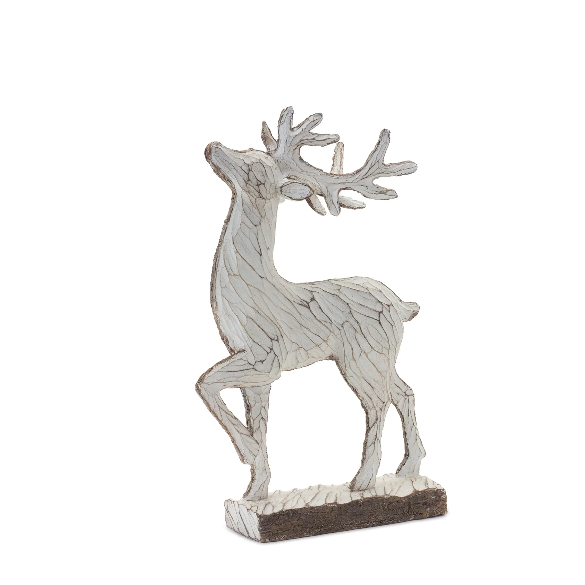 Carved Deer Decor (Set of 2) - Image 3