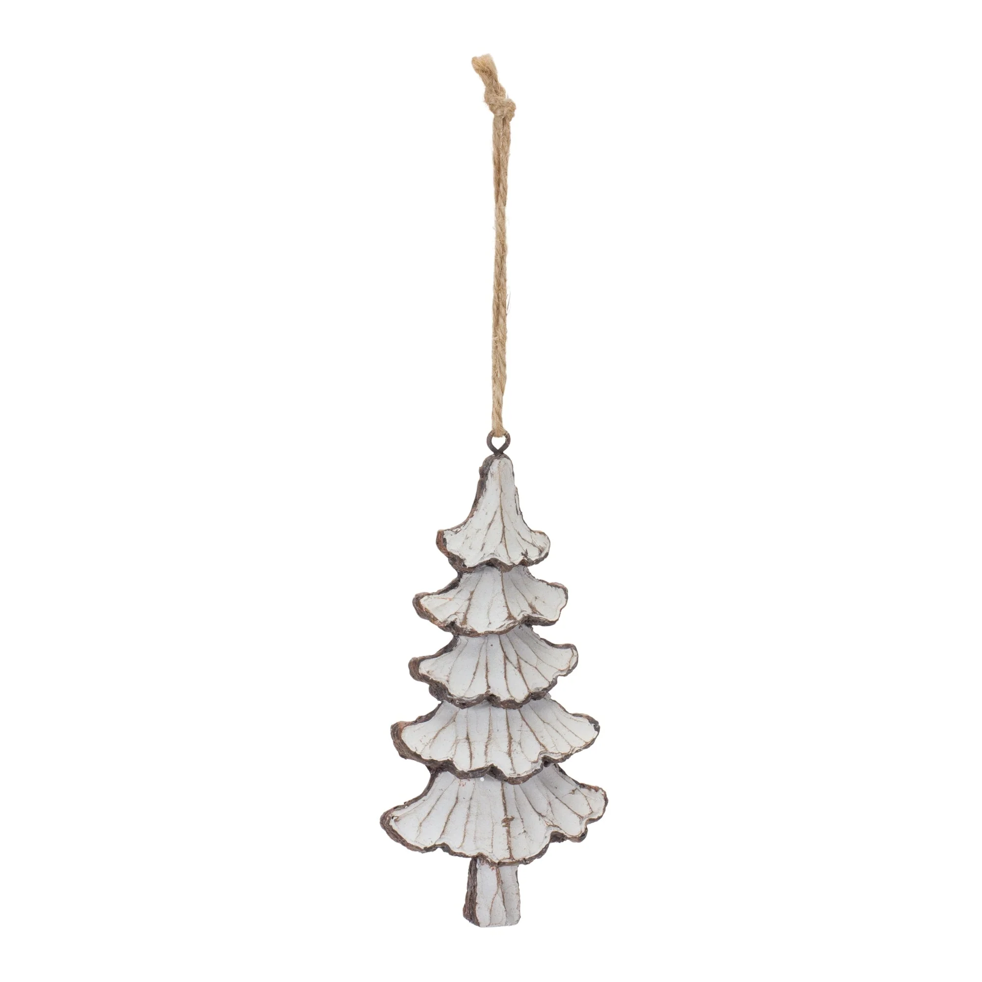 Carved Pine Tree Ornament (Set of 12) - Image 2
