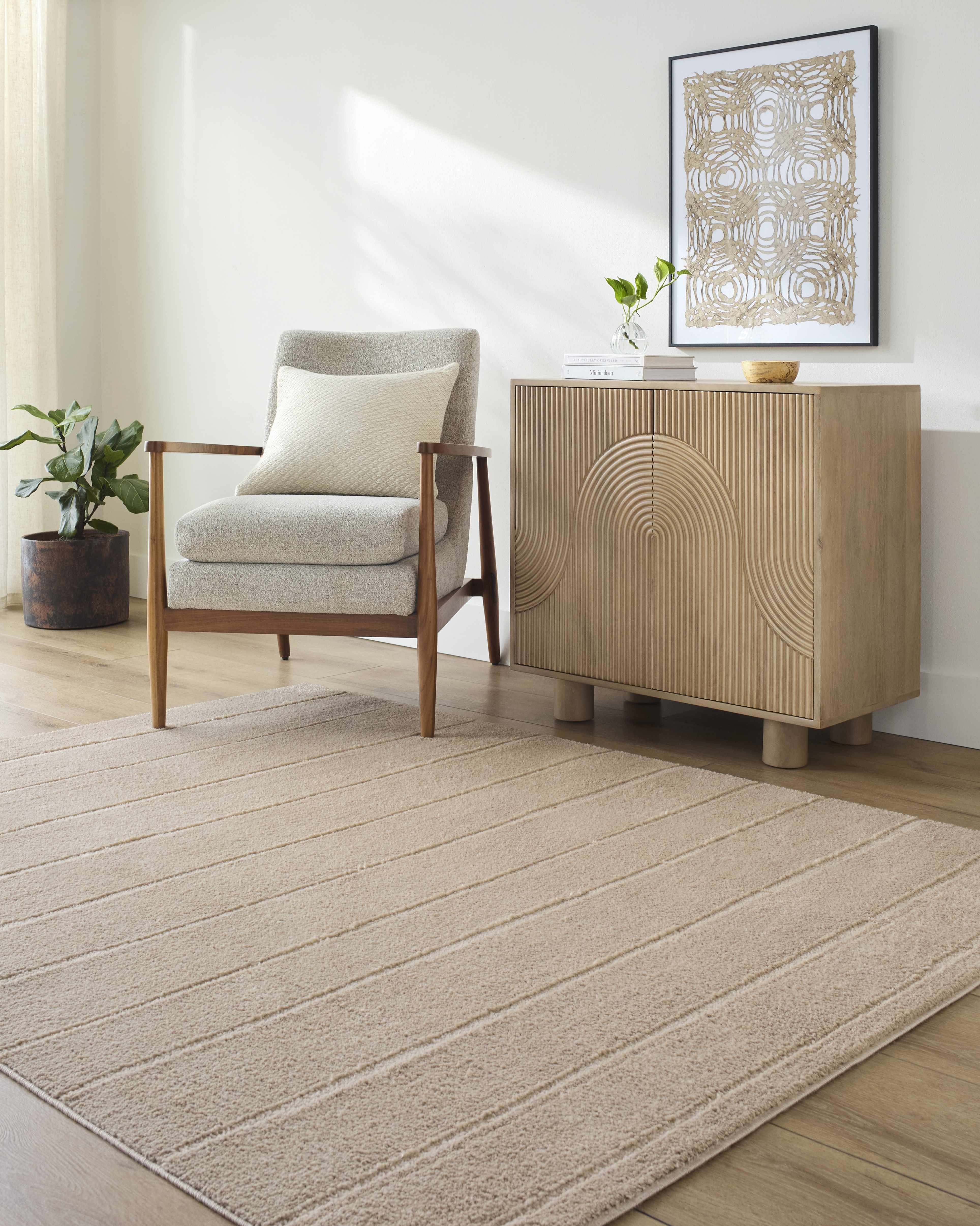Cascade Brown Area Rug - Image 2
