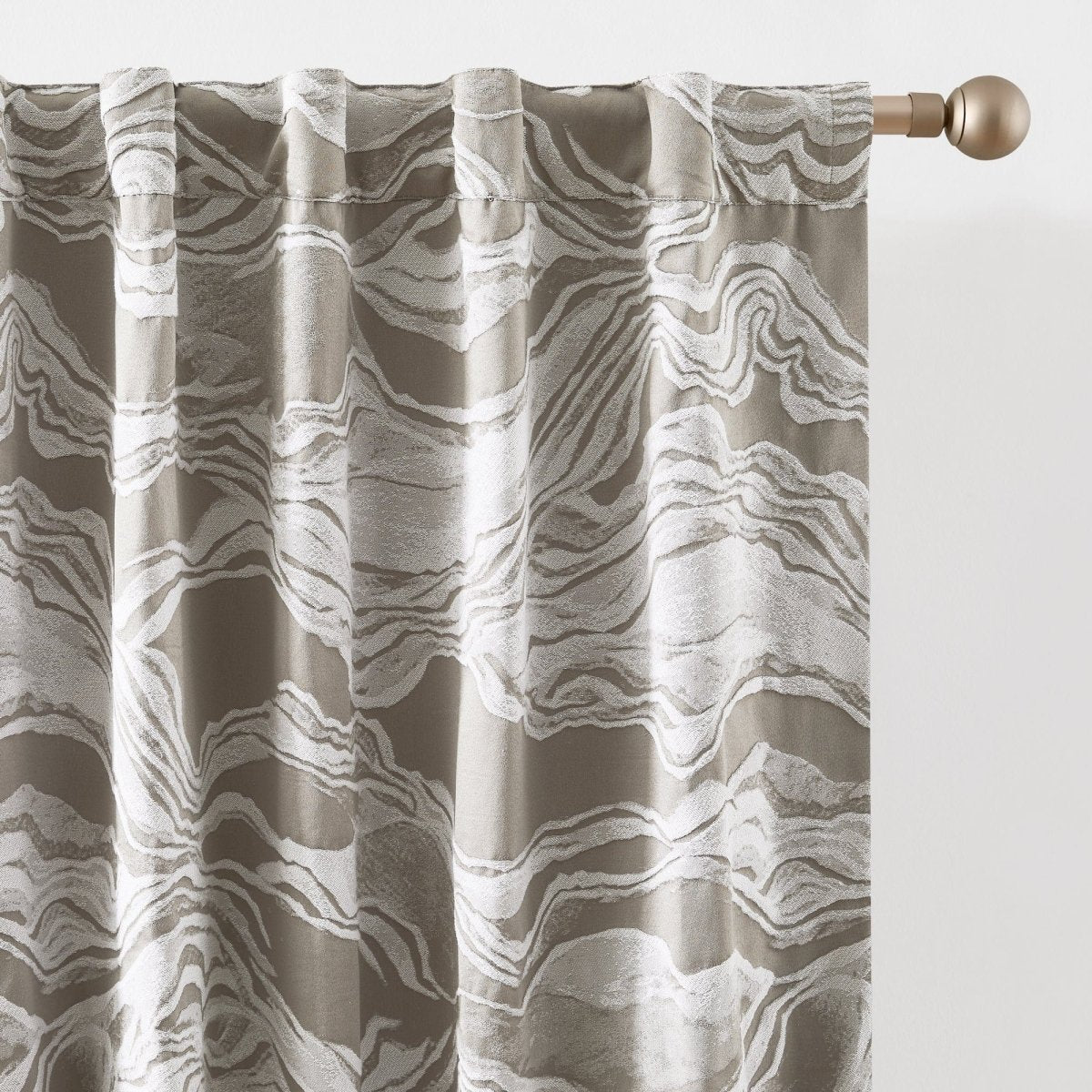 Cascade Wave Blackout Window Curtain Panels - Image 12
