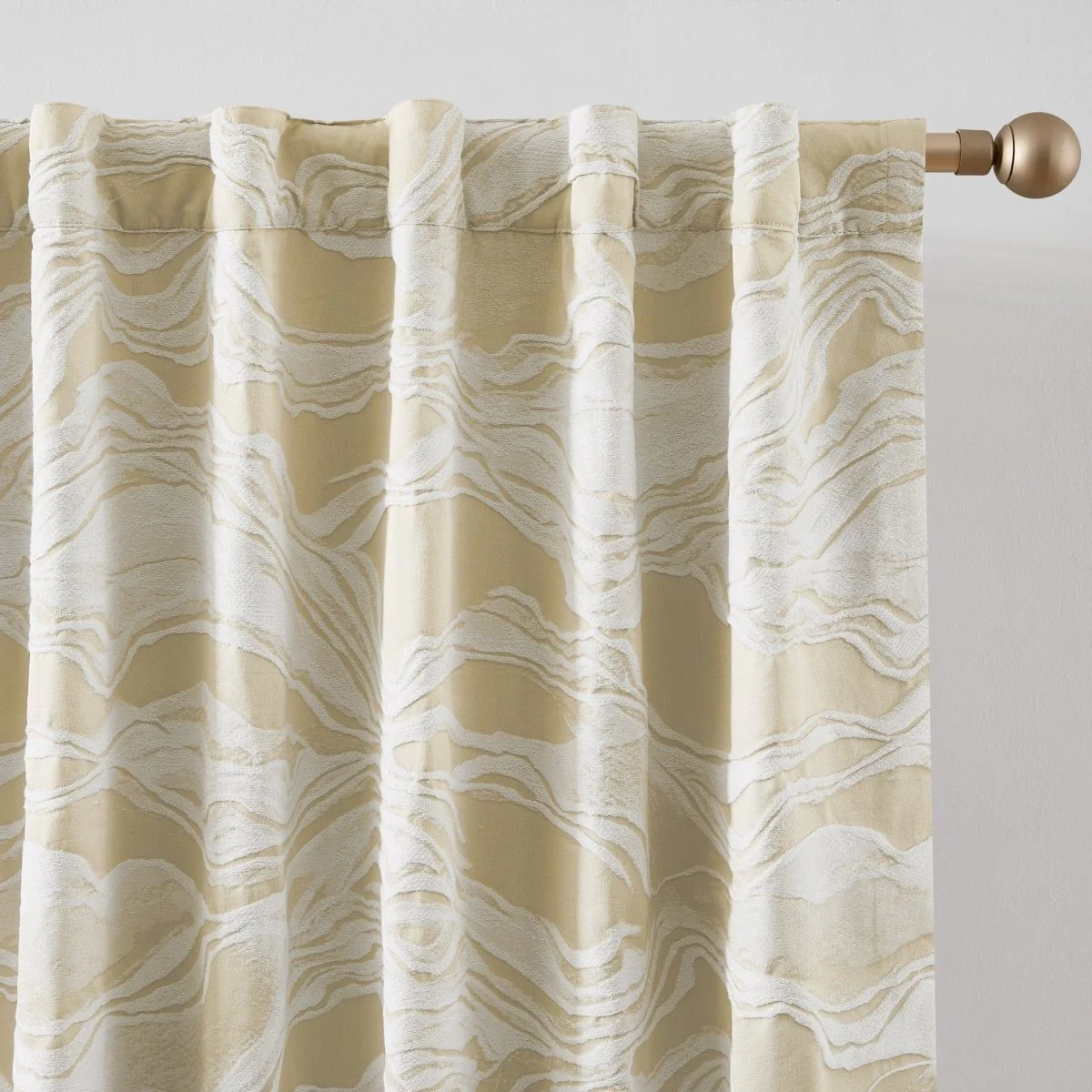 Cascade Wave Blackout Window Curtain Panels - Image 4