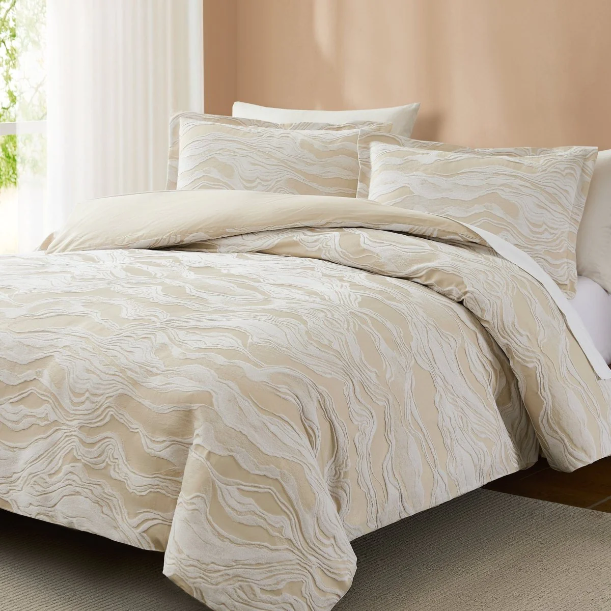 Cascade Wave Duvet Cover Set - Image 18