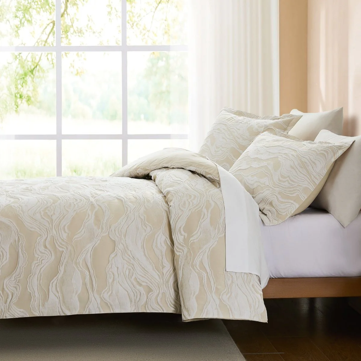 Cascade Wave Duvet Cover Set - Image 3