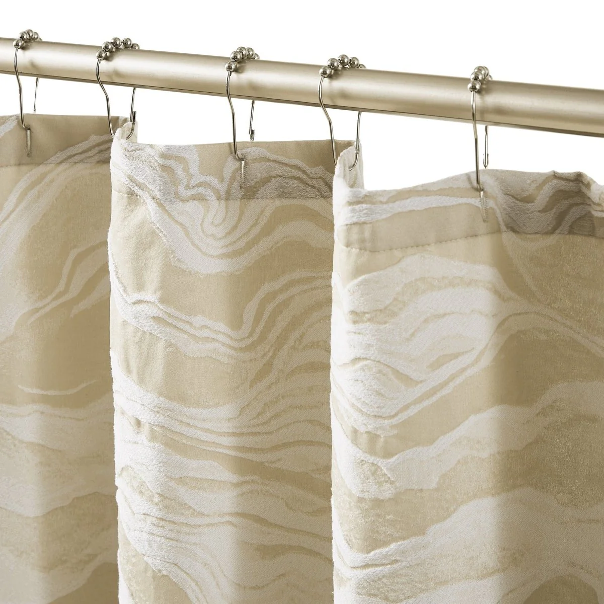 Cascade Wave Shower Curtain - Image 2