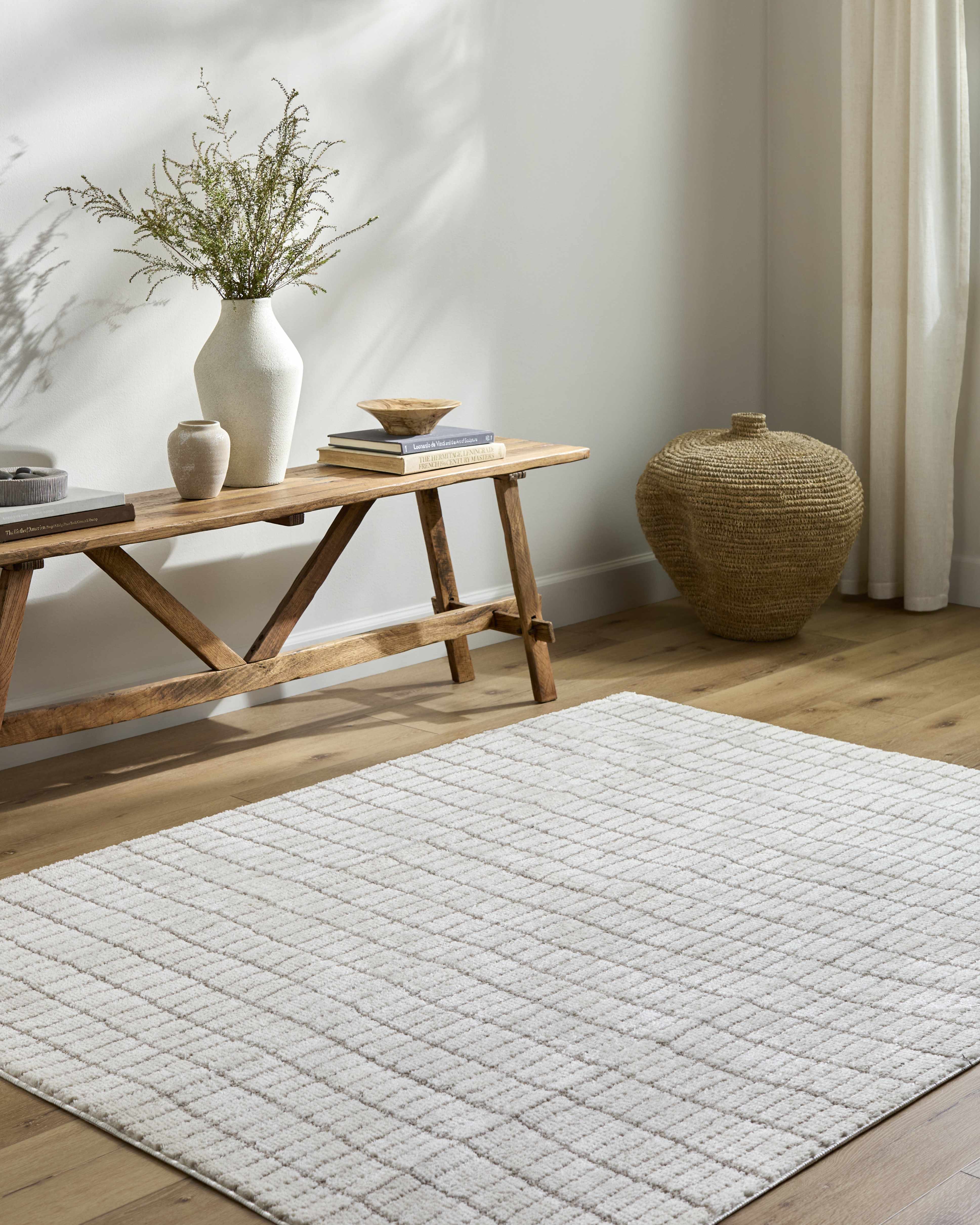Cascade White Area Rug - Image 2