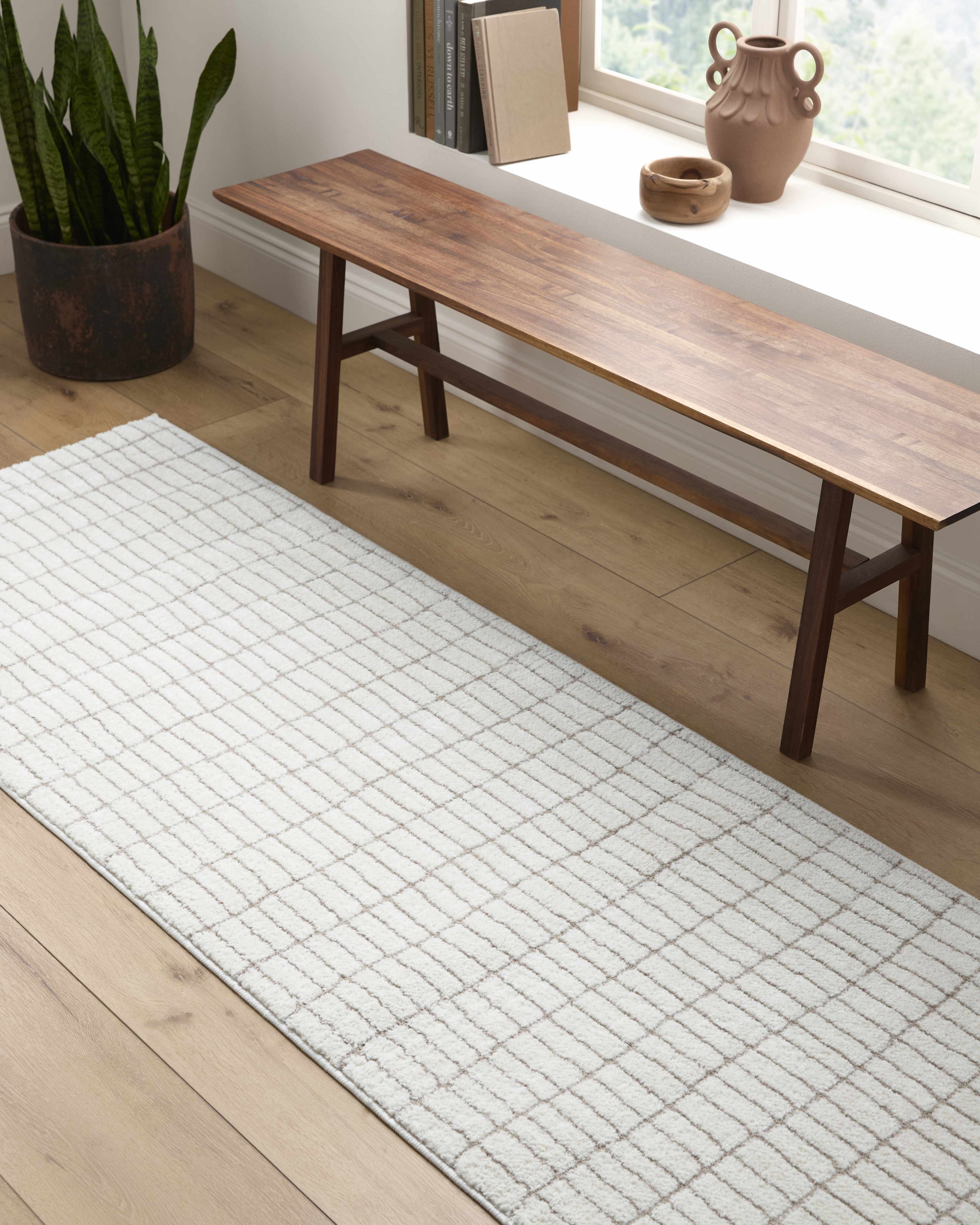 Cascade White Area Rug - Image 3