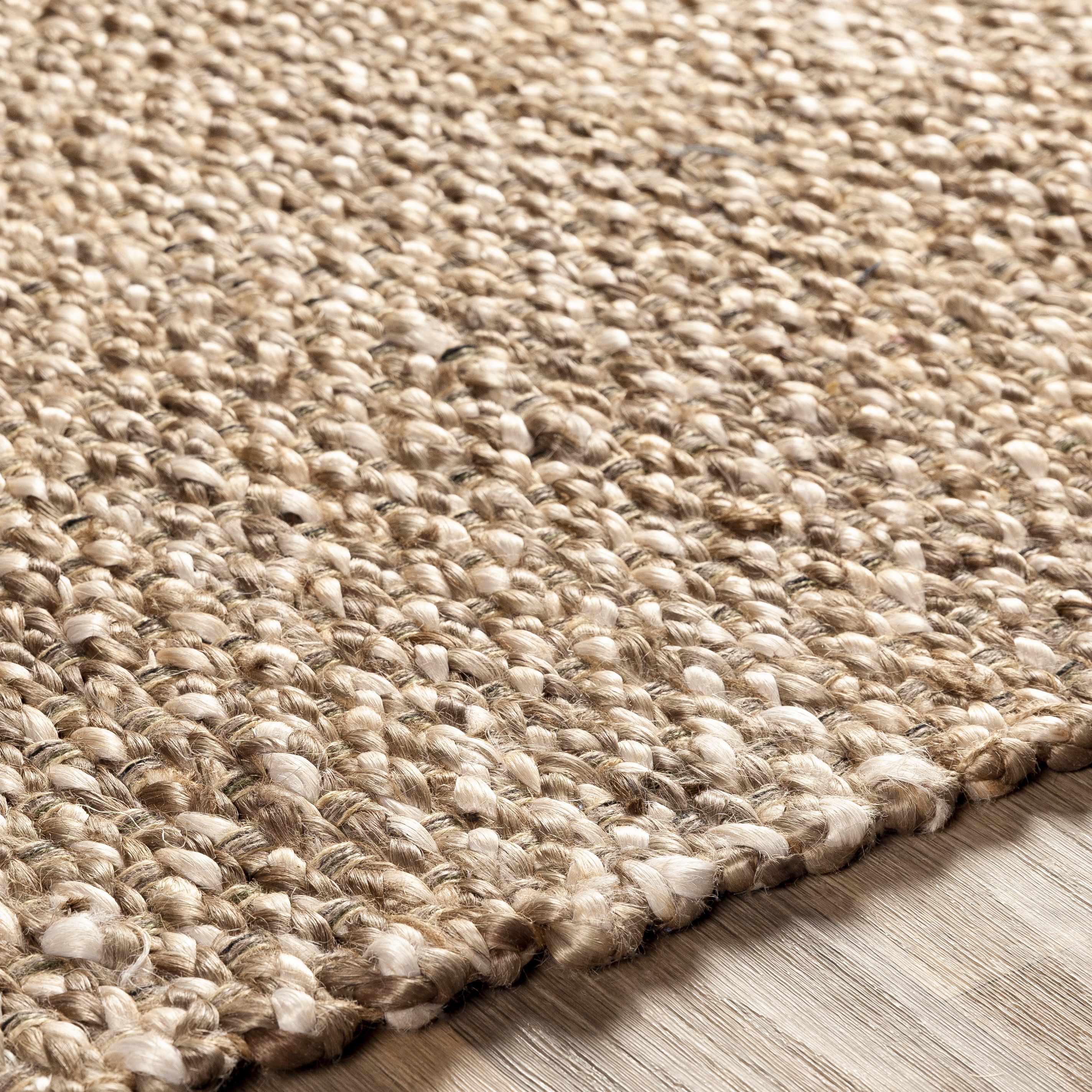 Caspar Hand Woven Natural Jute Rug - Image 13