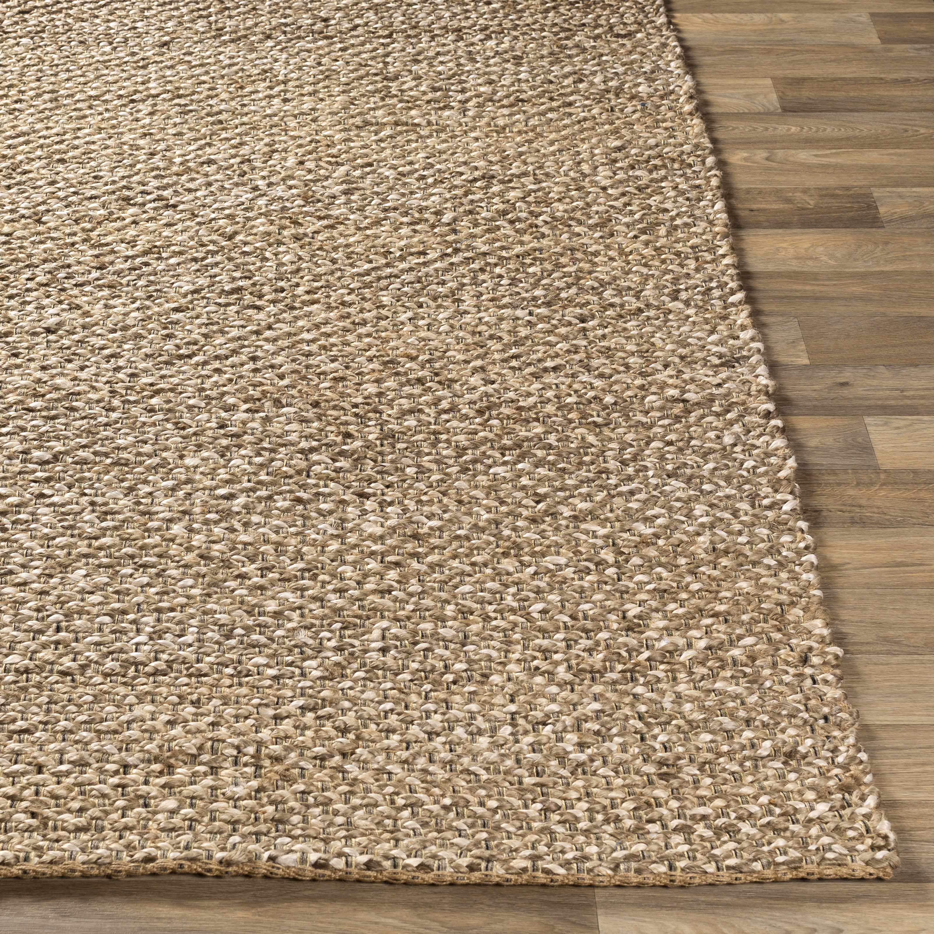 Caspar Hand Woven Natural Jute Rug - Image 5