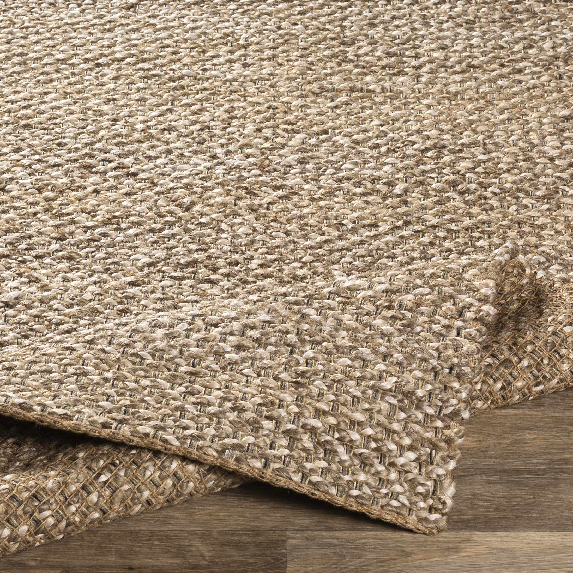 Caspar Hand Woven Natural Jute Rug - Image 6