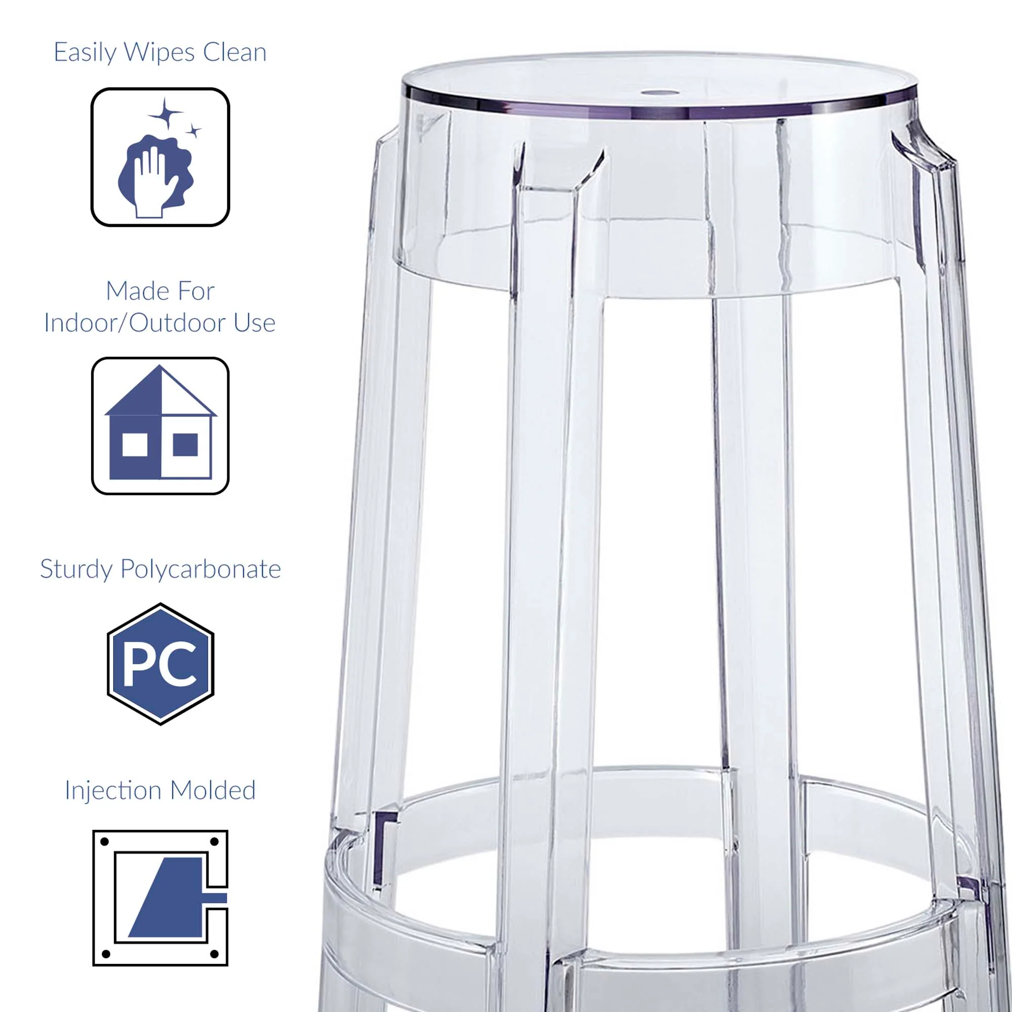 Casper Backless Bar Stool by Modway - Image 2