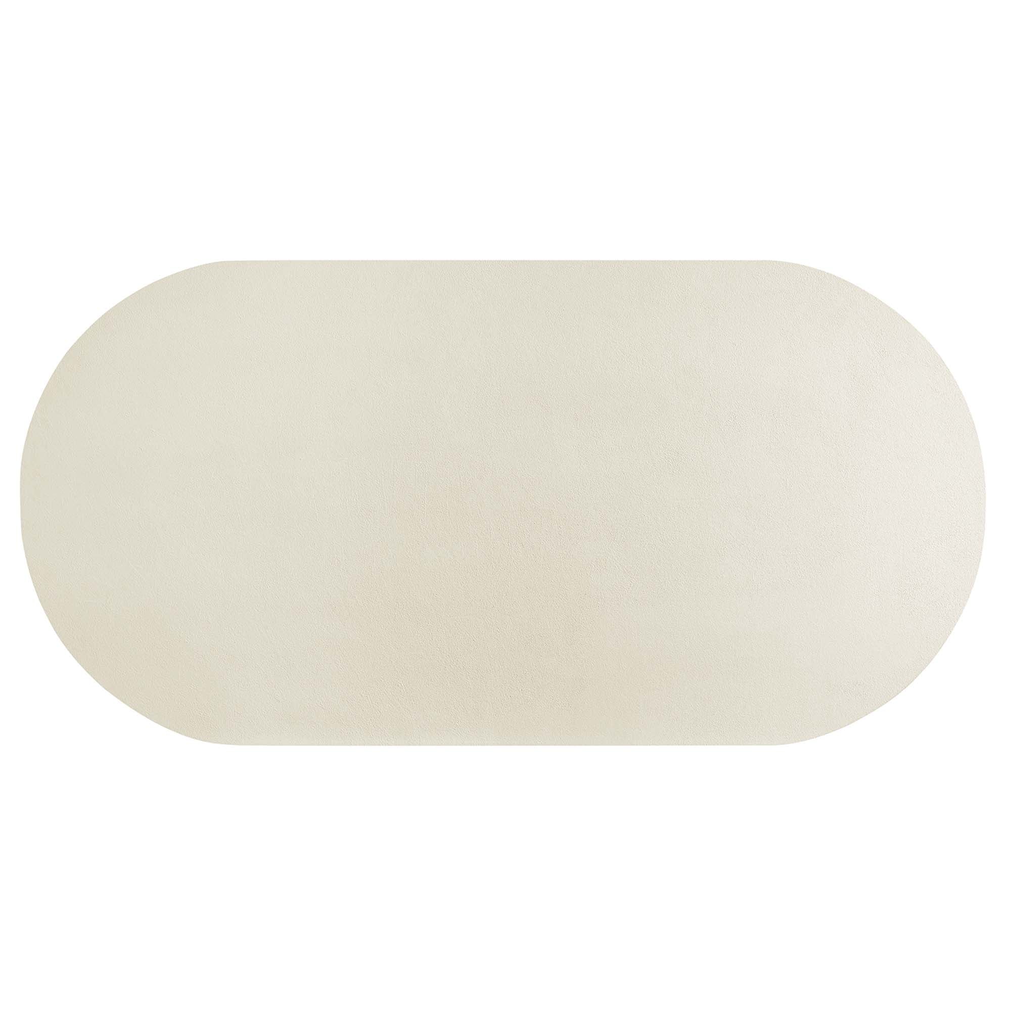 Caspian 72" Oval Concrete Dining Table by Modway - Image 5
