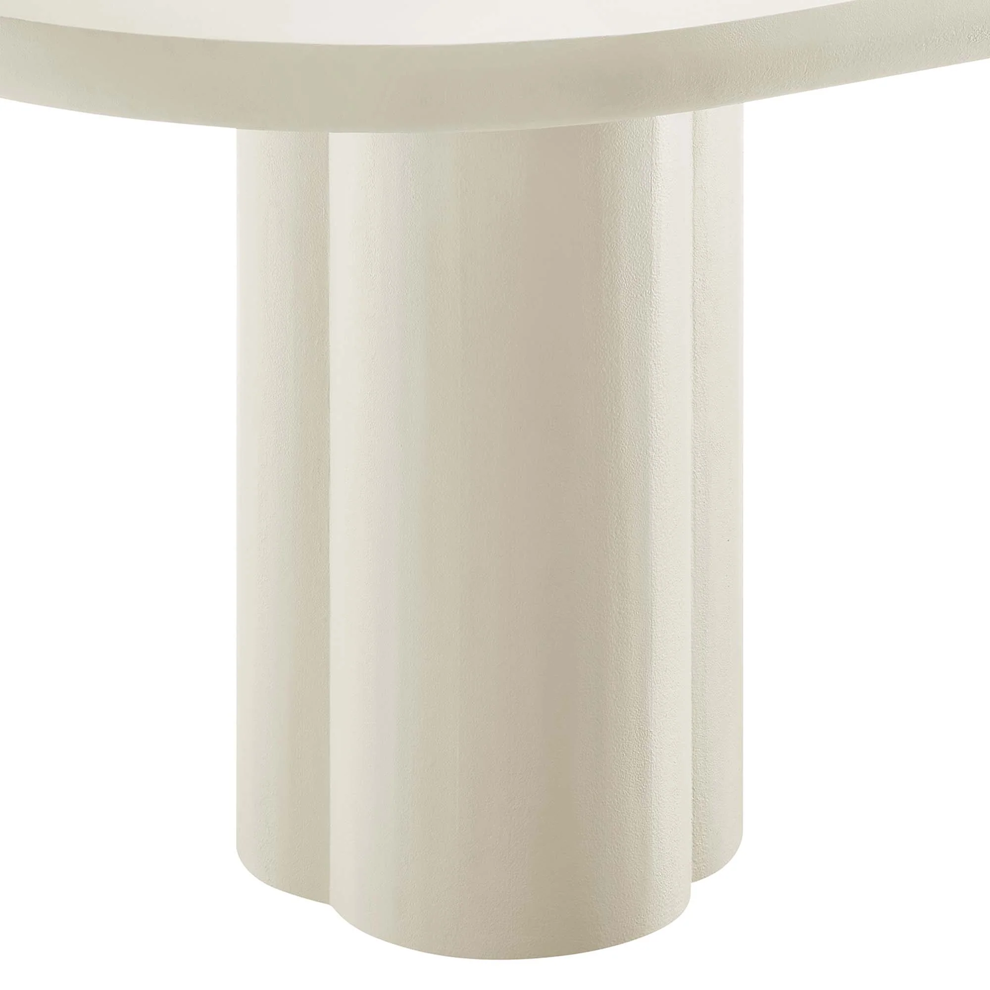 Caspian 72" Oval Concrete Dining Table by Modway - Image 6