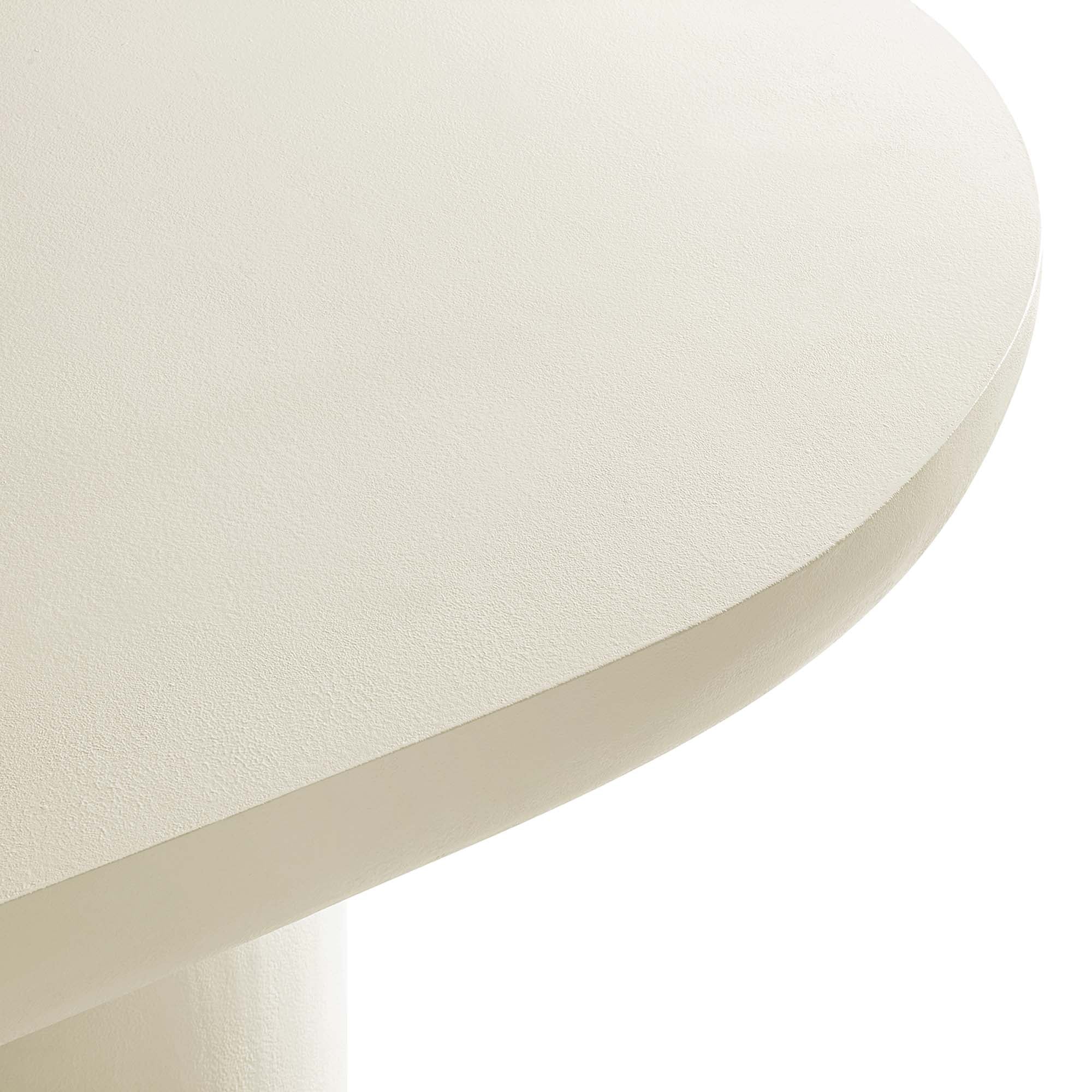 Caspian 72" Oval Concrete Dining Table by Modway - Image 7