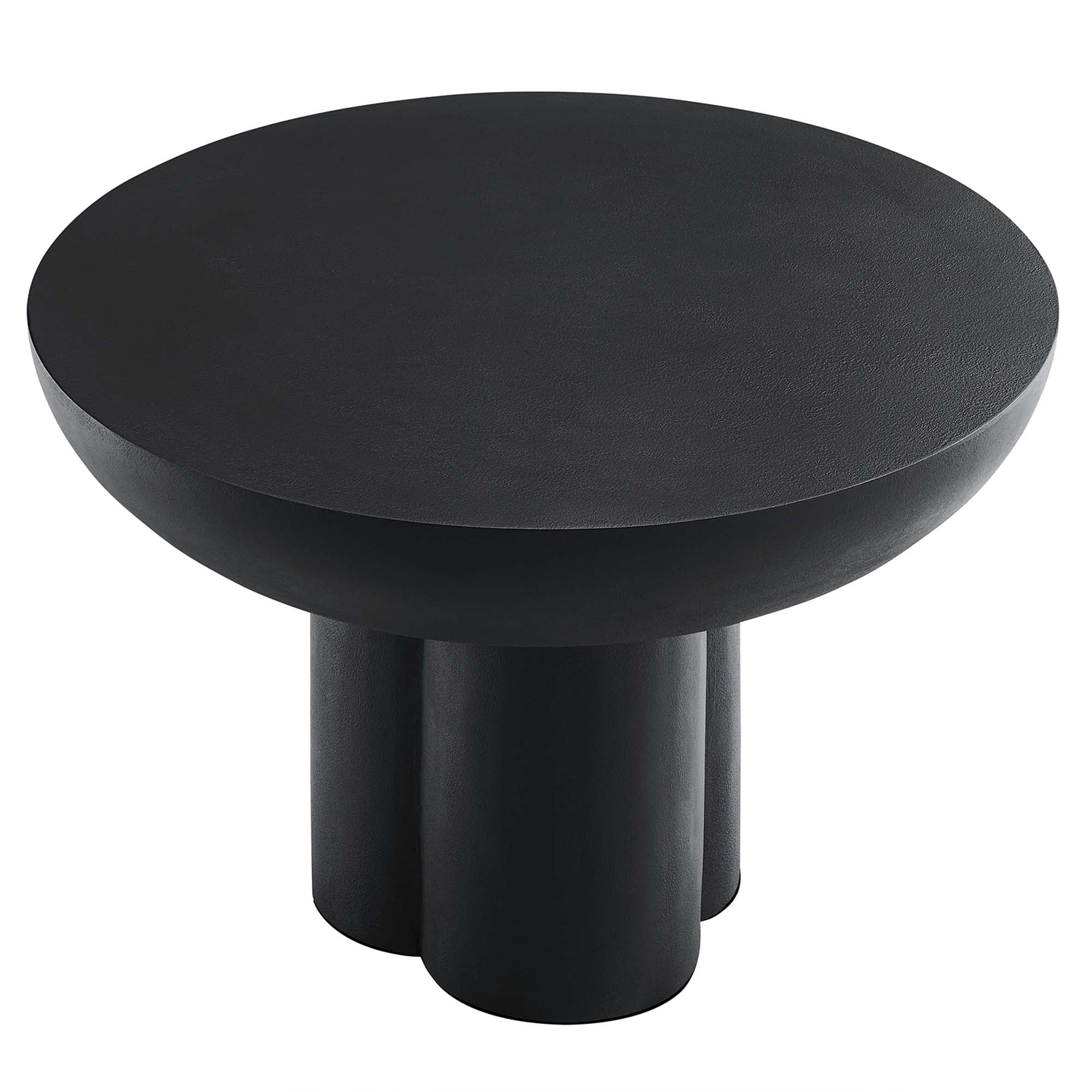 Caspian Round Concrete Coffee Table by Modway - Image 11