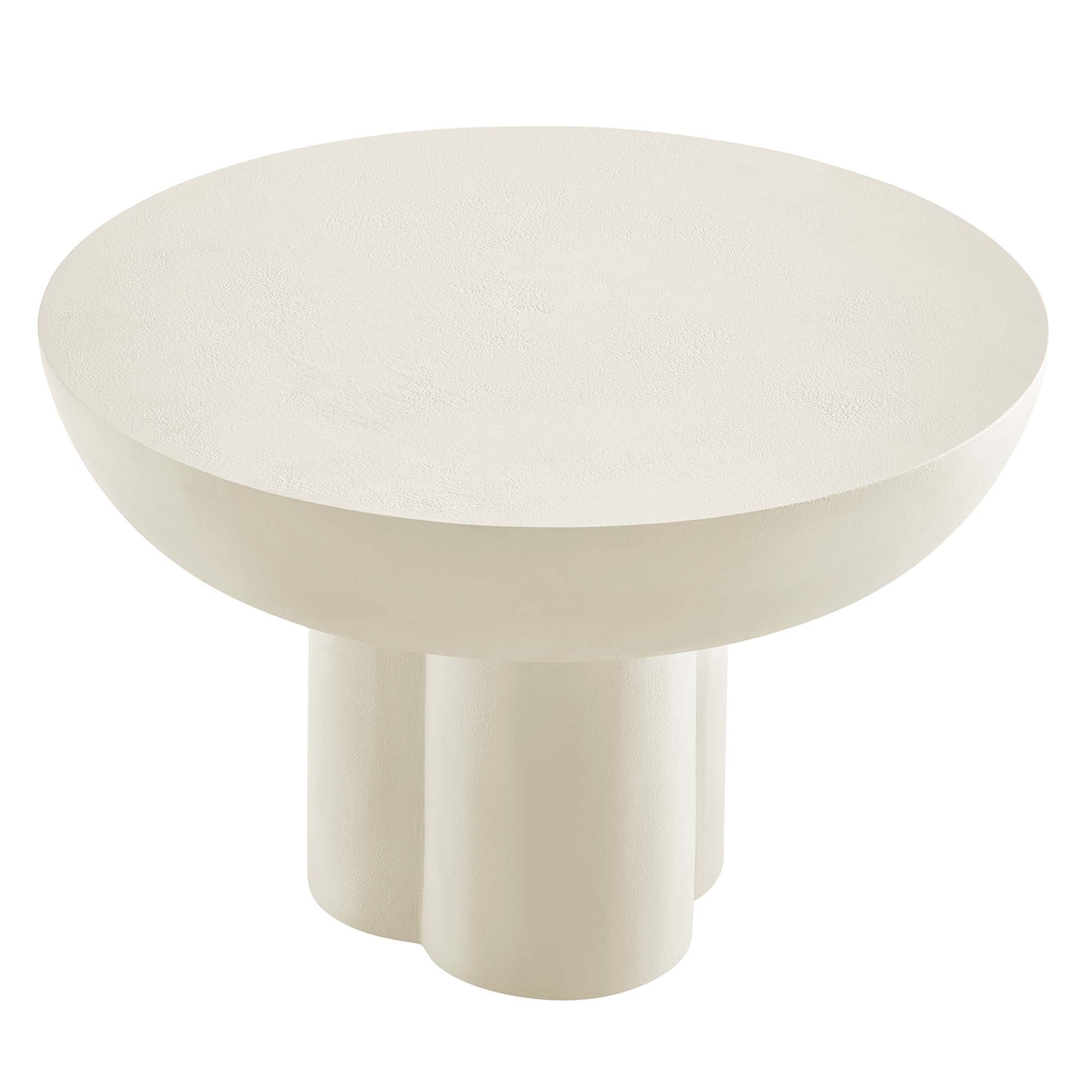 Caspian Round Concrete Coffee Table by Modway - Image 4
