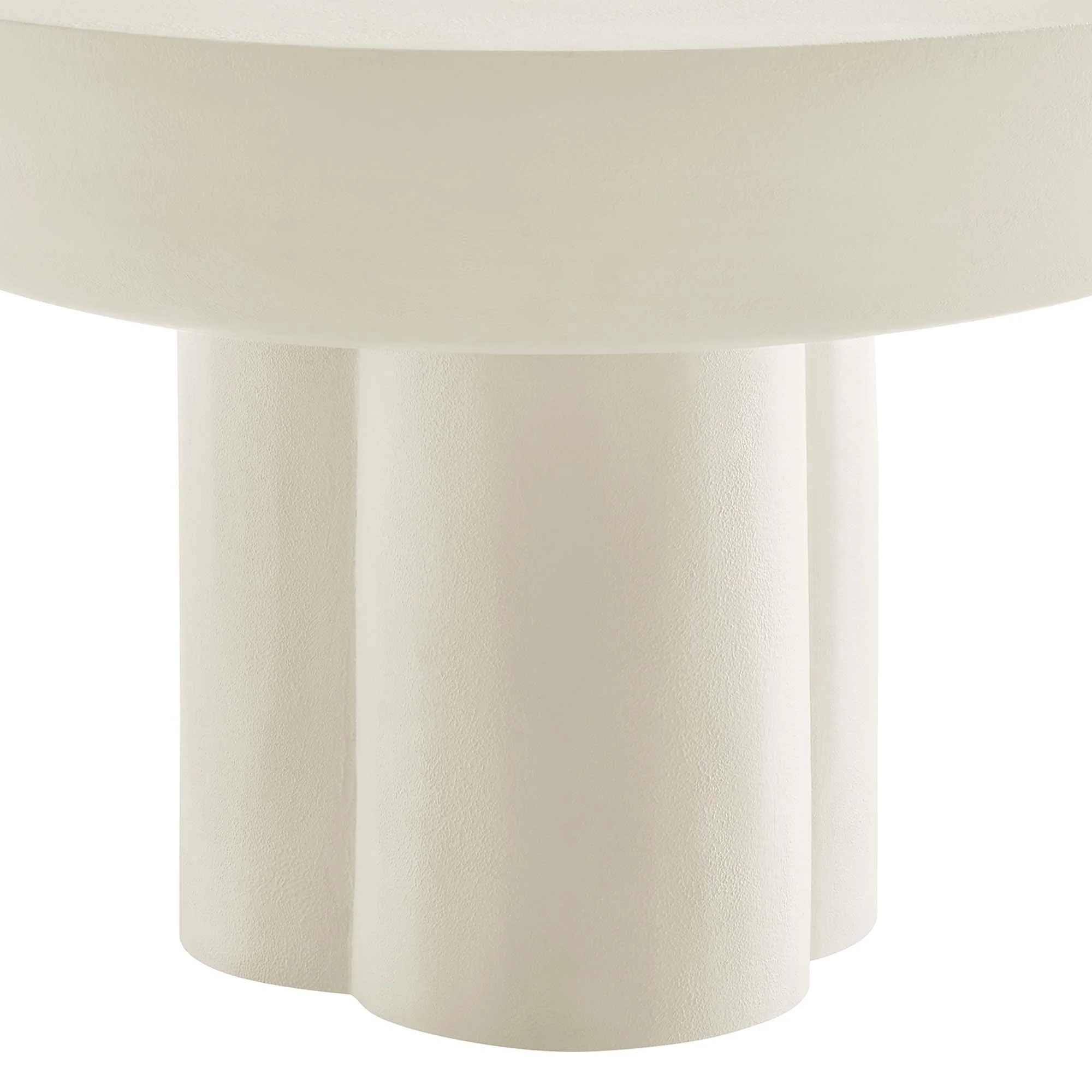 Caspian Round Concrete Coffee Table by Modway - Image 6
