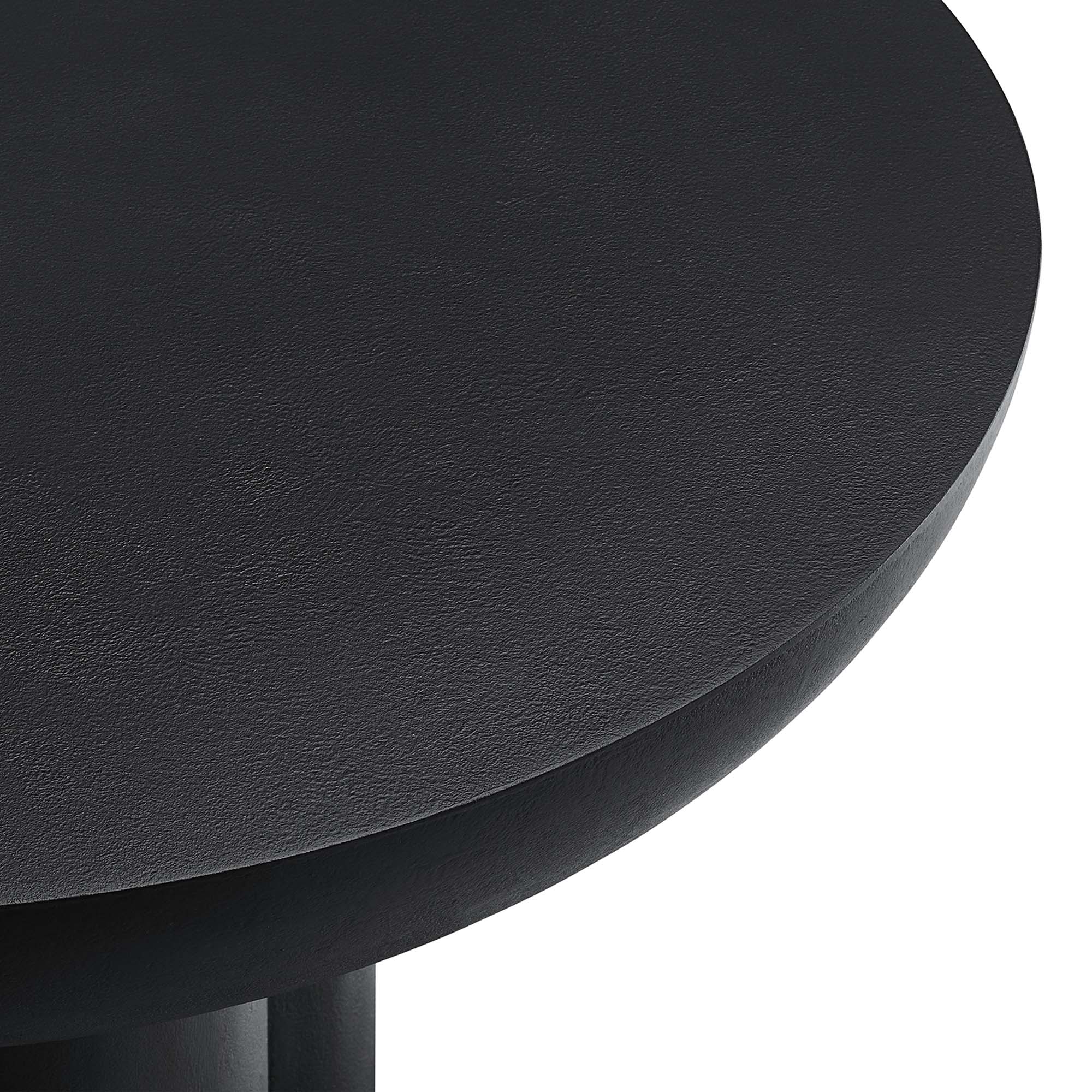 Caspian Round Concrete Coffee Table by Modway - Image 8