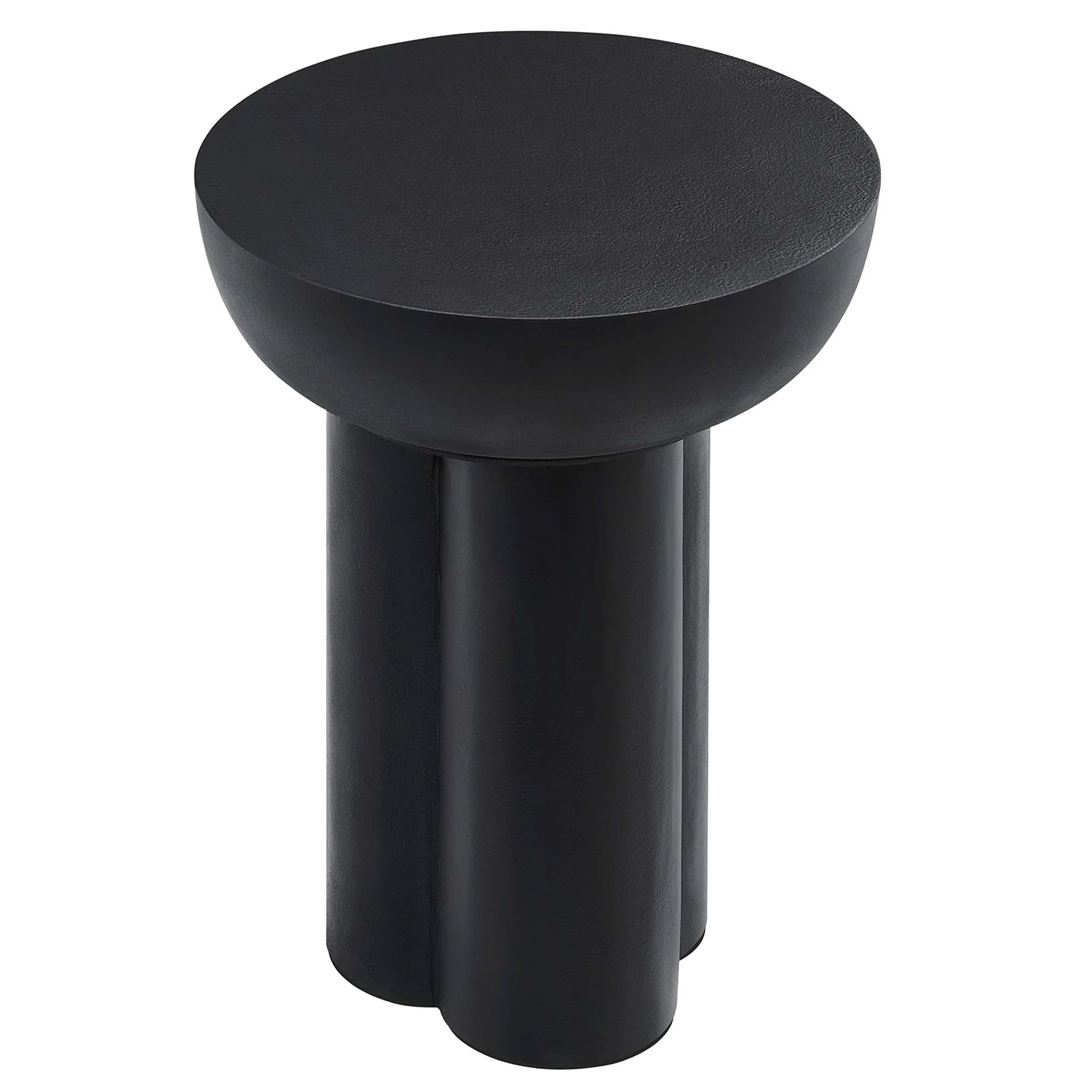 Caspian Round Concrete Side Table by Modway - Image 11