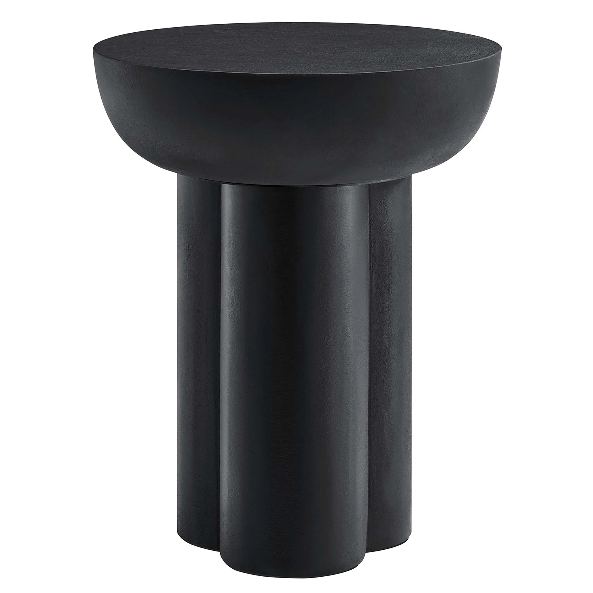 Caspian Round Concrete Side Table by Modway - Image 14