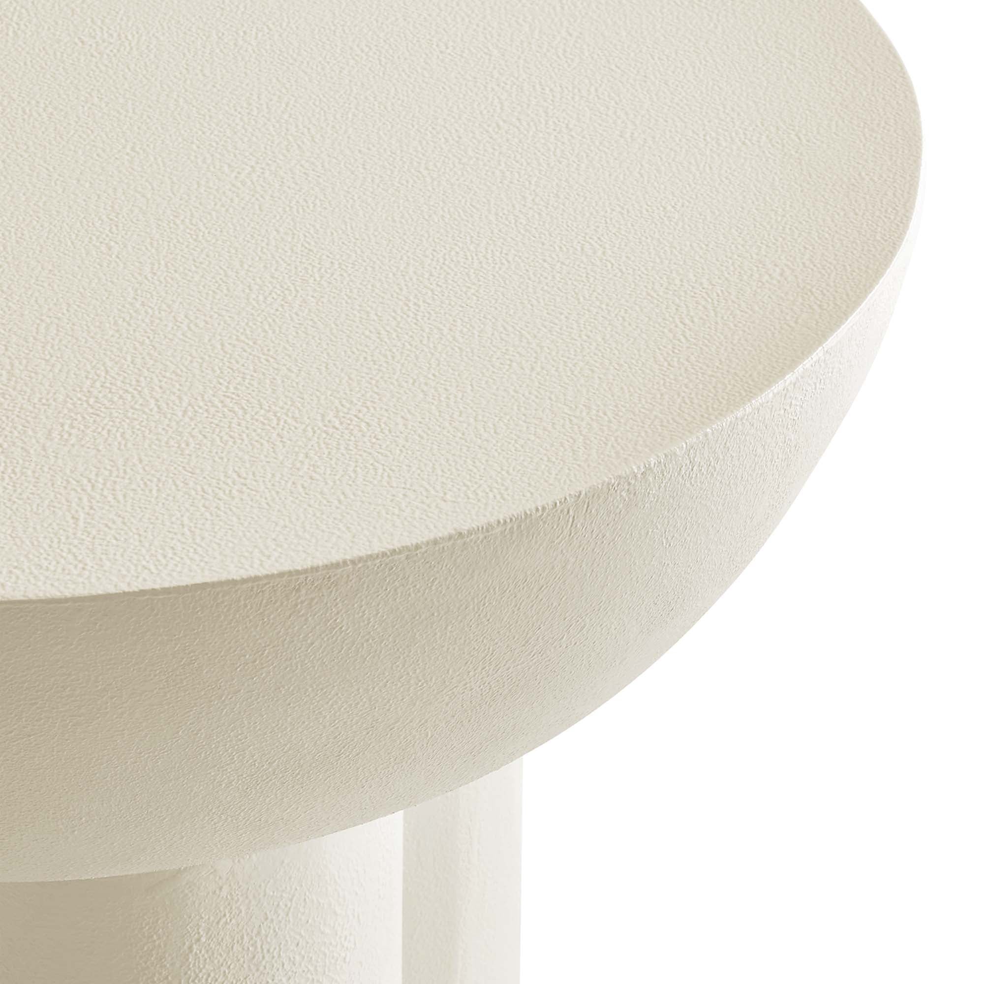 Caspian Round Concrete Side Table by Modway - Image 7