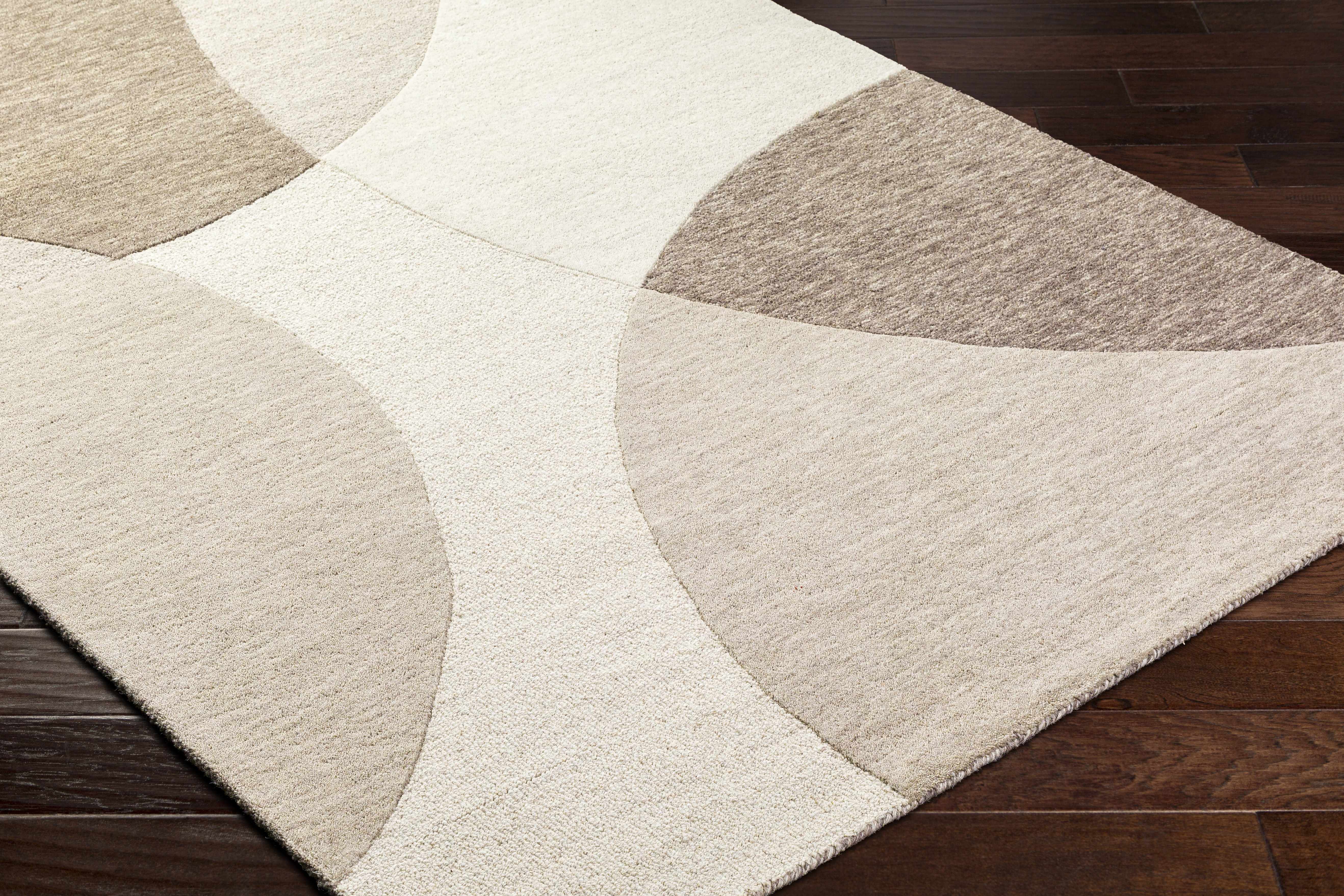 Cassiopeia Dark Brown & Beige Area Rug - Image 4