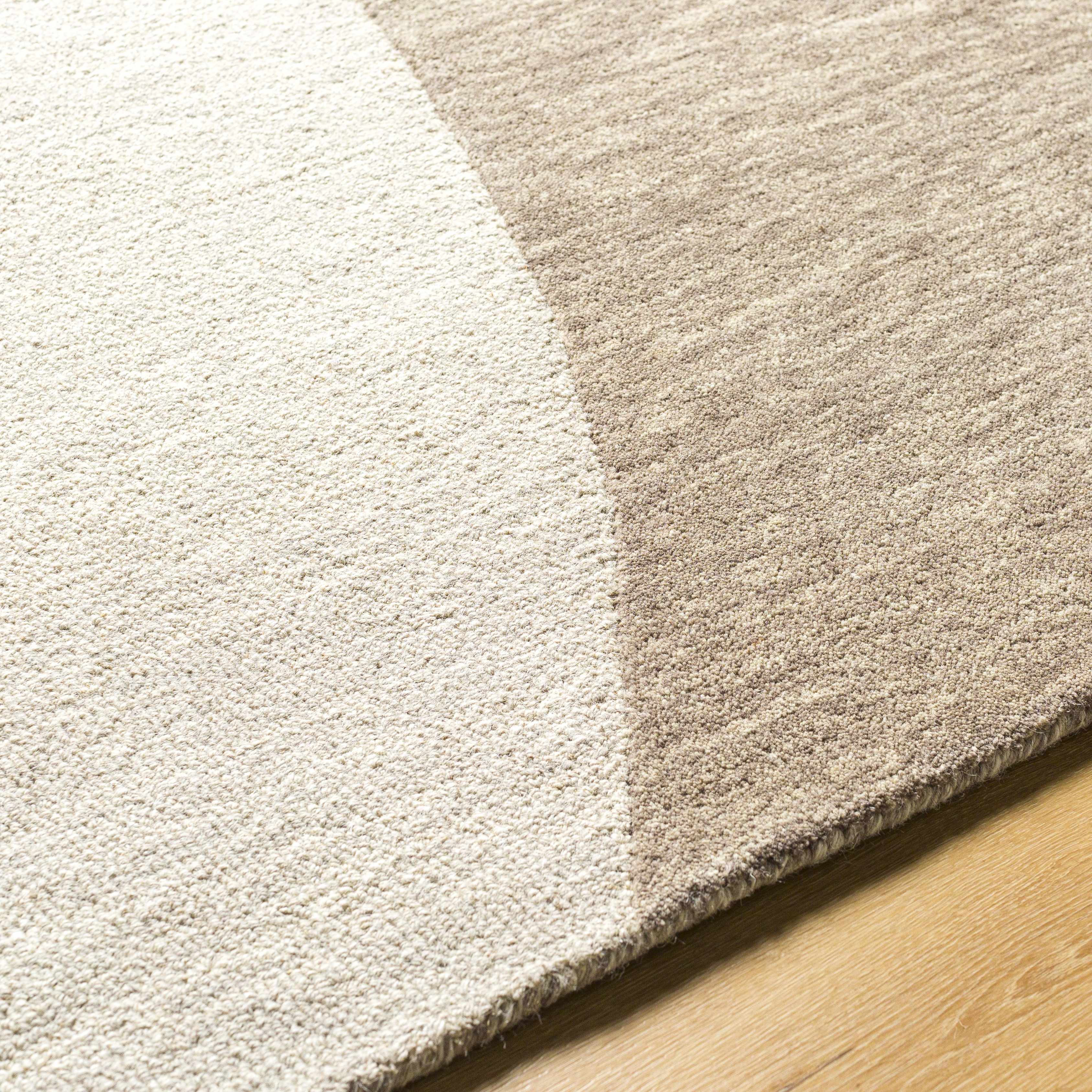 Cassiopeia Dark Brown & Beige Area Rug - Image 6