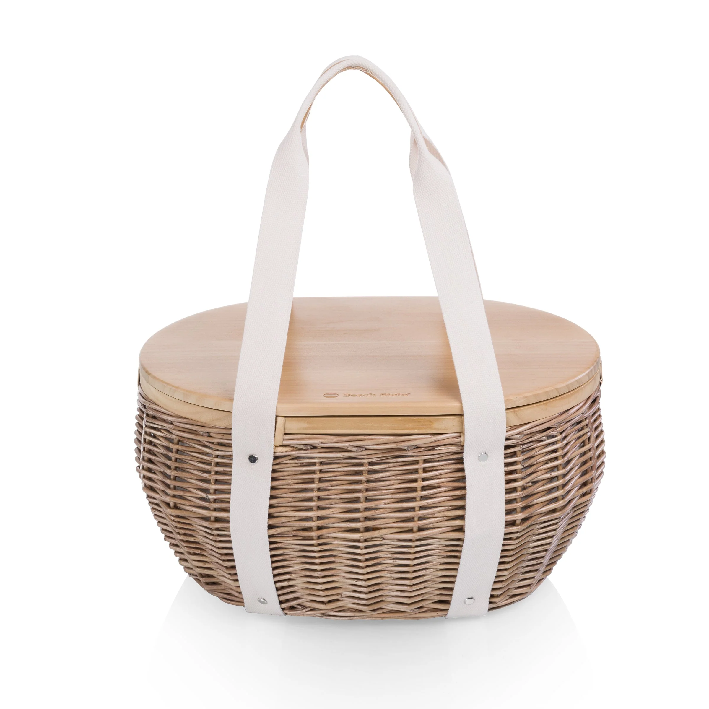Castaway Insulated Cooler Picnic Basket - Image 3