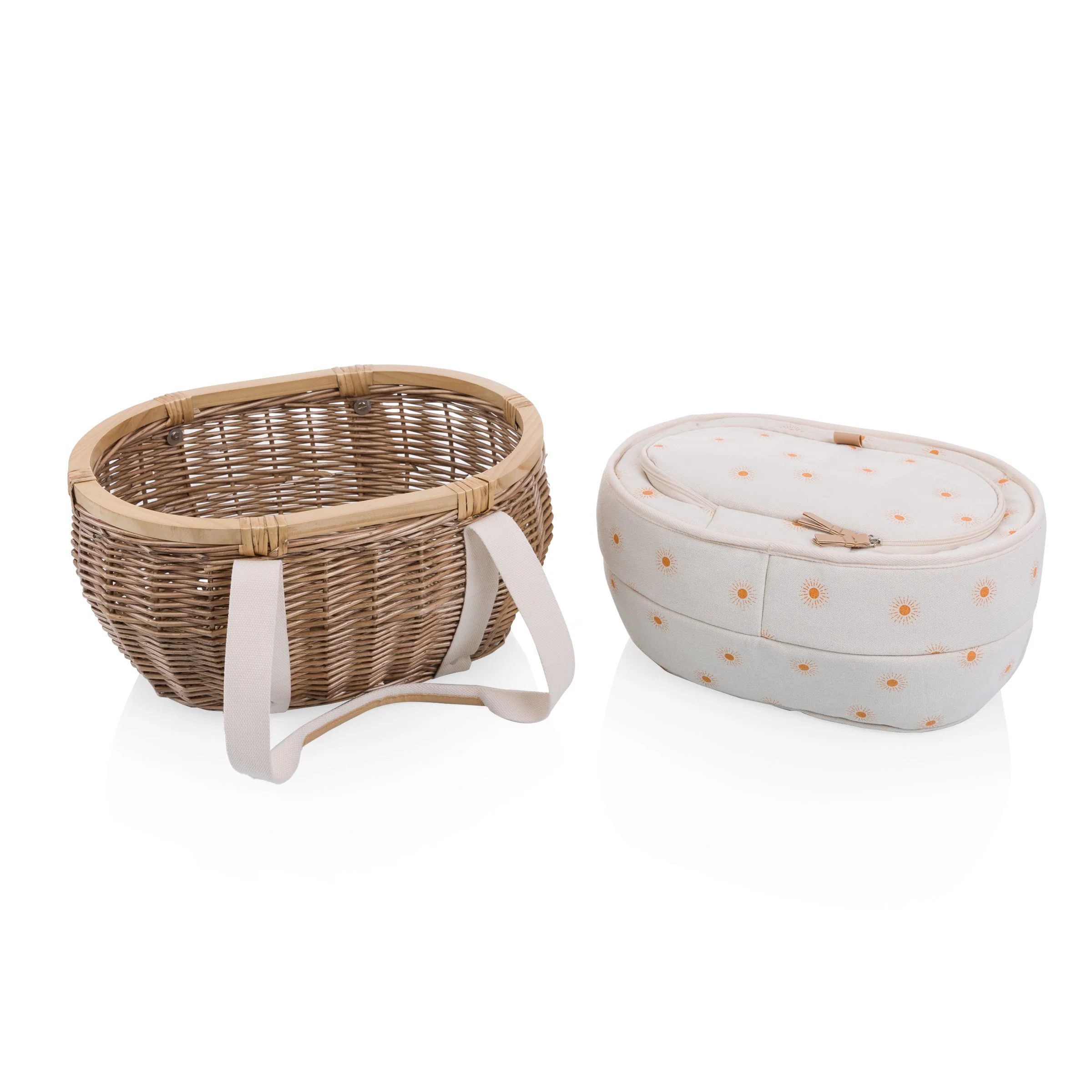 Castaway Insulated Cooler Picnic Basket - Image 8