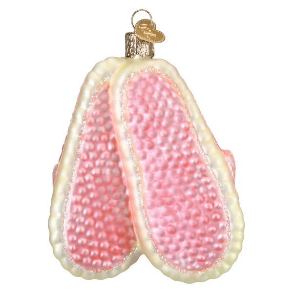 Cat Lady Slippers Ornament - Image 4