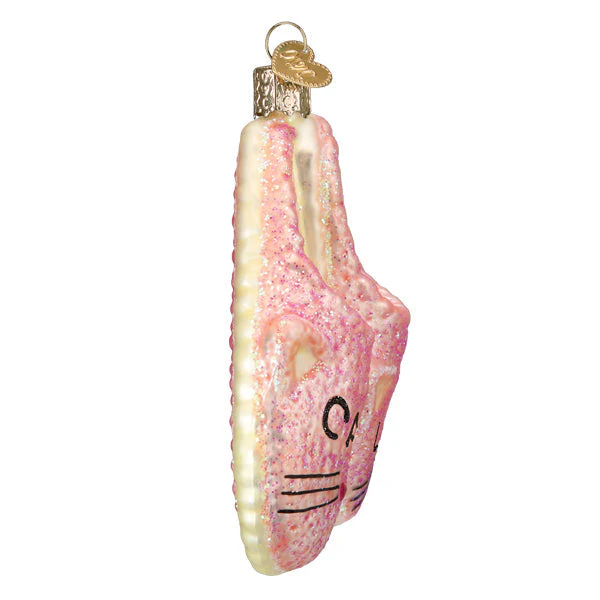 Cat Lady Slippers Ornament - Image 5