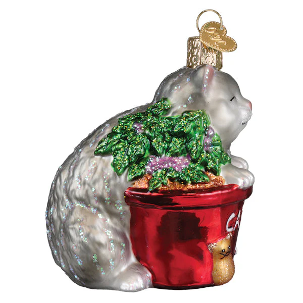 Catnip Cat Ornament - Image 4