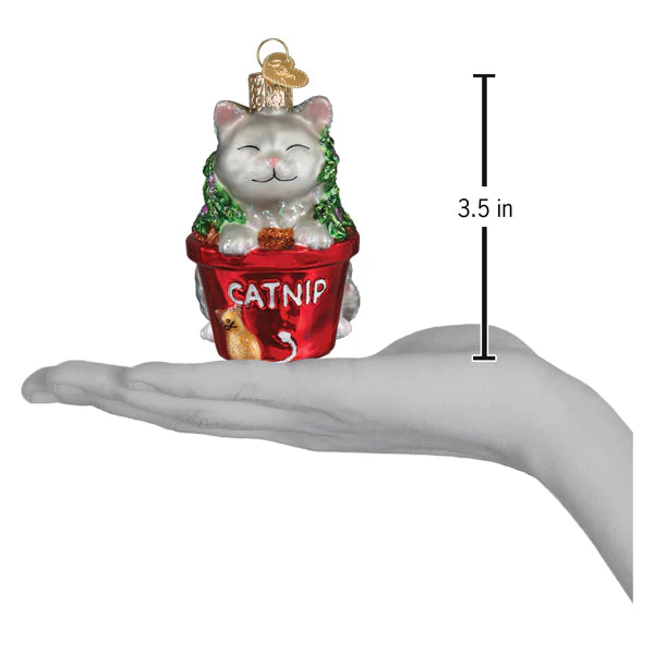 Catnip Cat Ornament - Image 5
