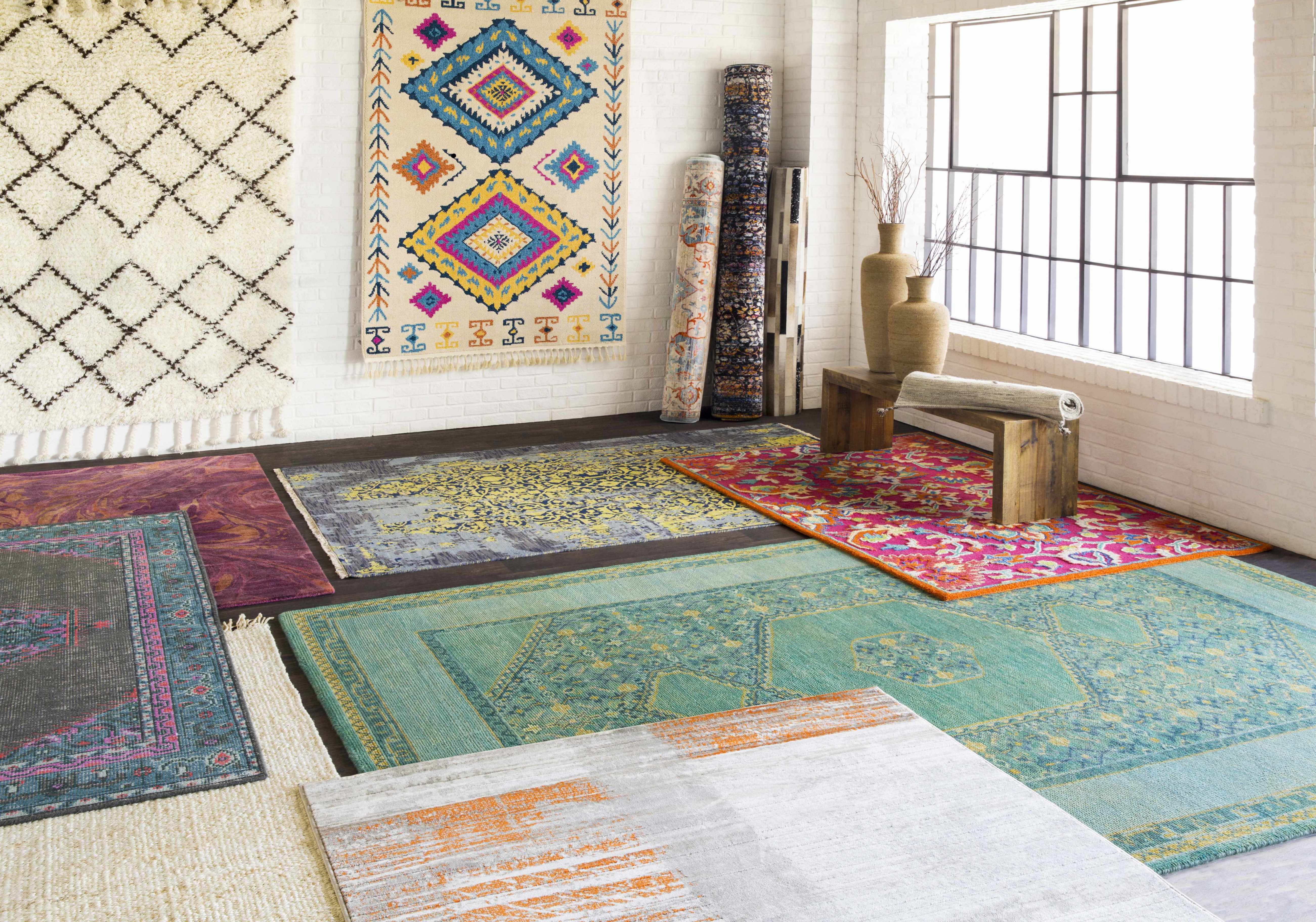 Catoosa White/Black Trellis Wool Rug - Clearance - Image 12