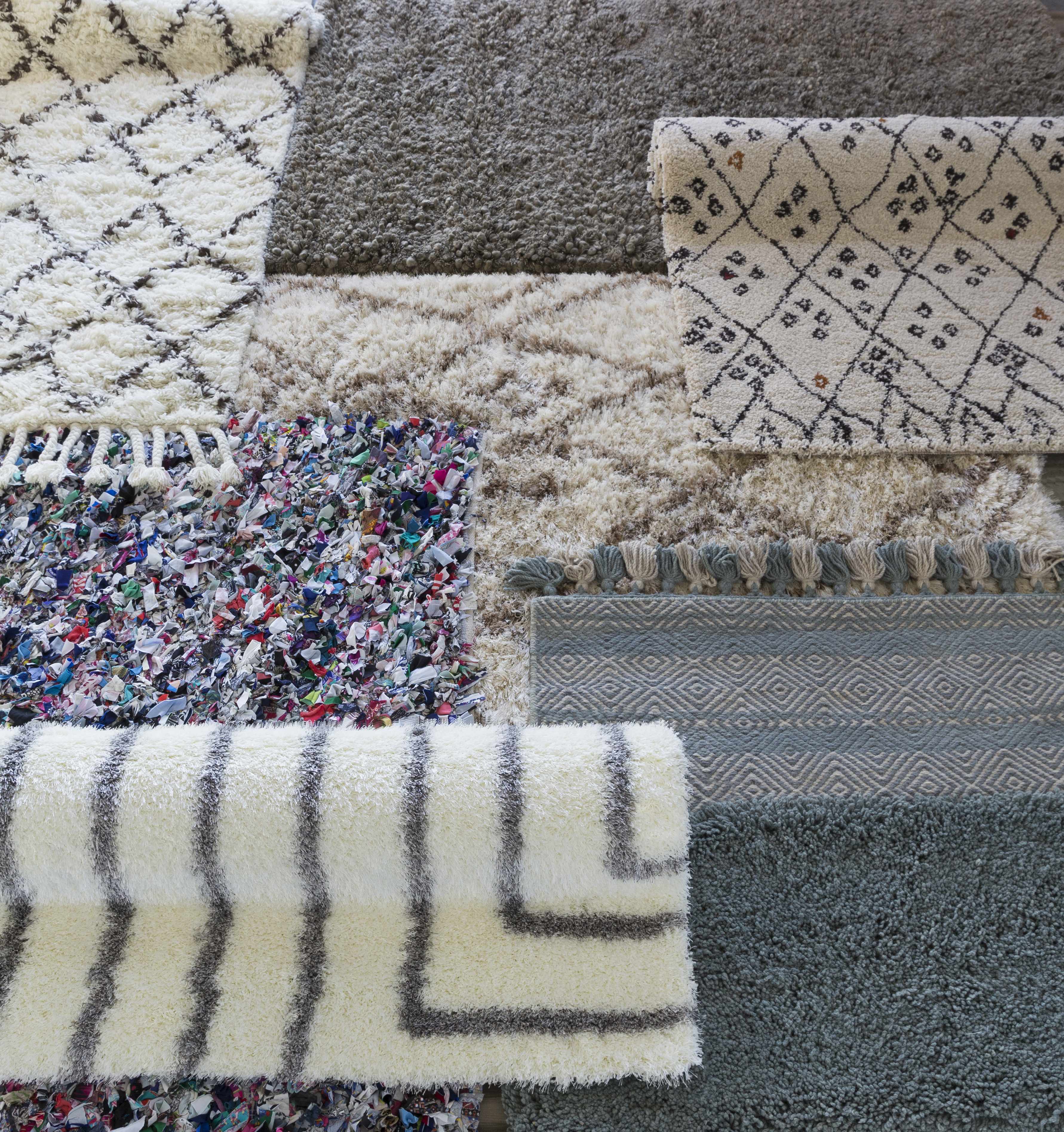 Catoosa White/Black Trellis Wool Rug - Clearance - Image 4