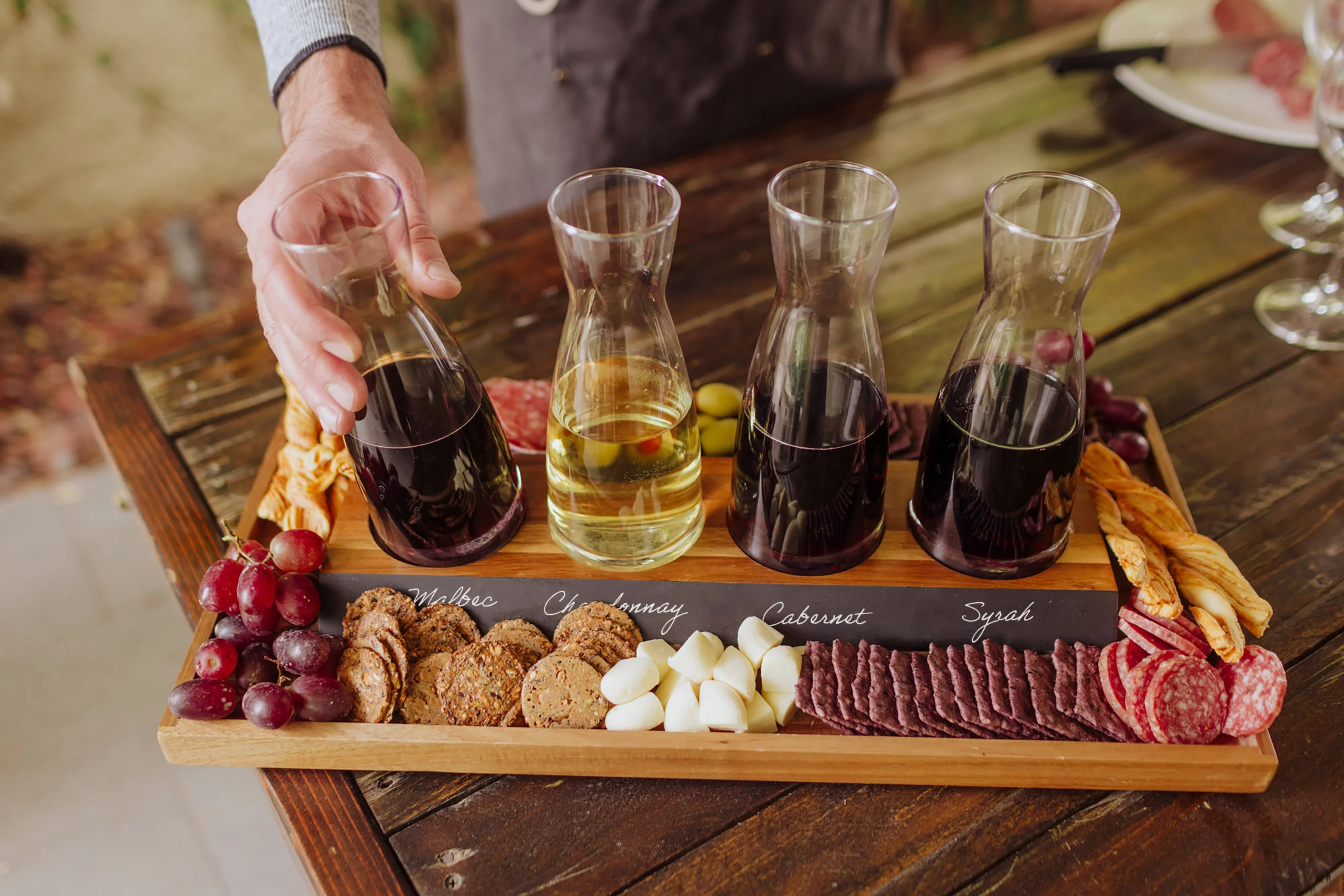 Cava Wine Tasting Kit with 4 Glass Carafes - Image 20