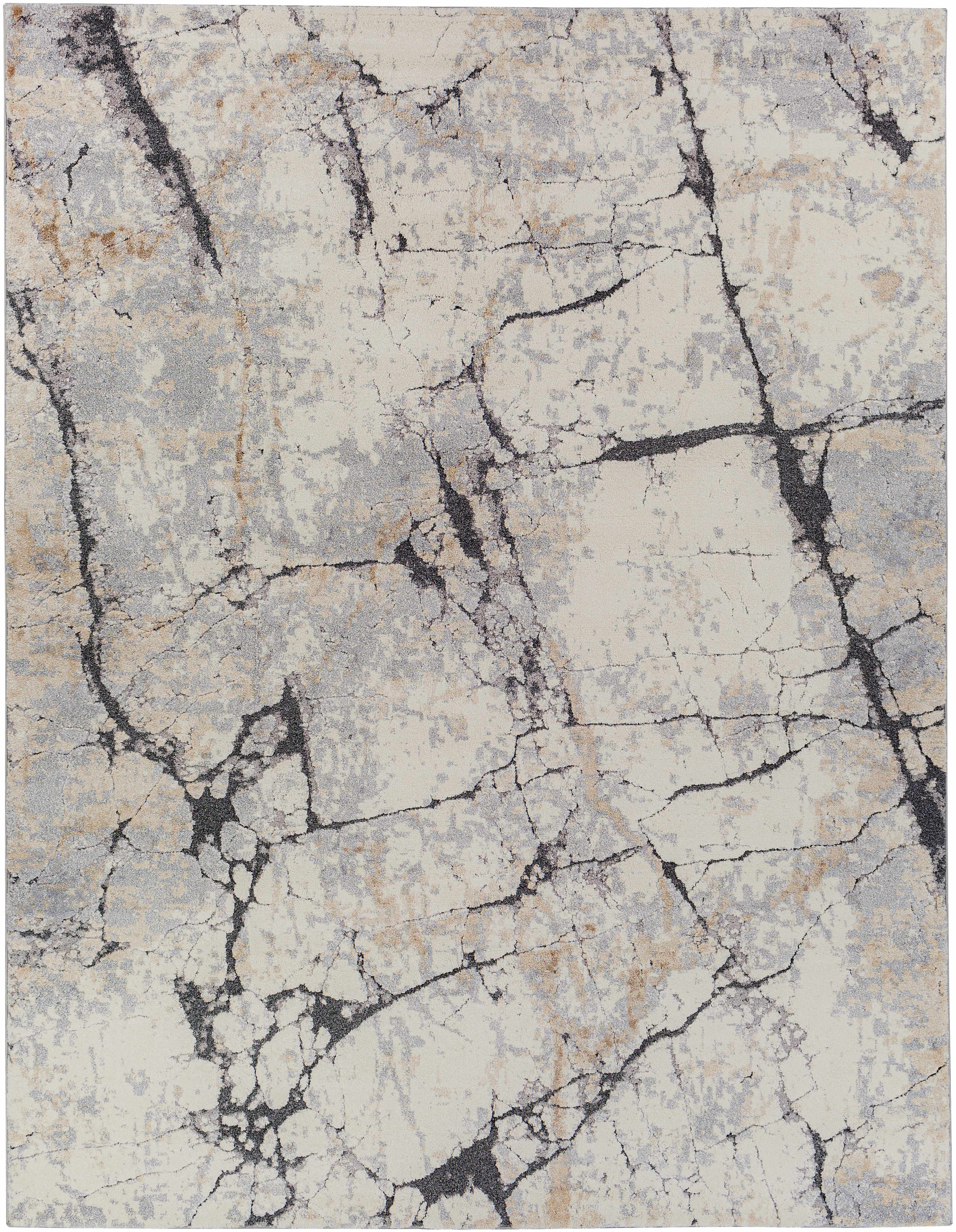 Cavetown Gray Marble Thick Rug - Image 10