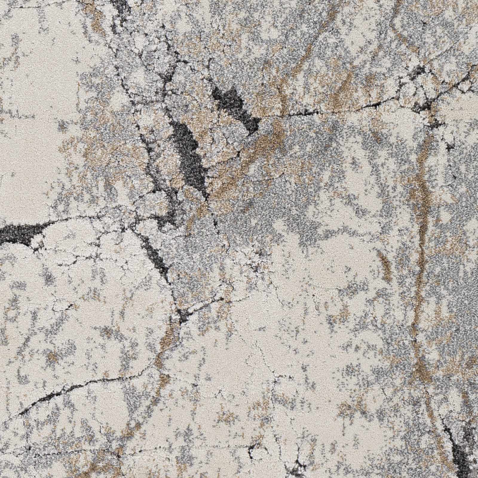 Cavetown Gray Marble Thick Rug - Image 5