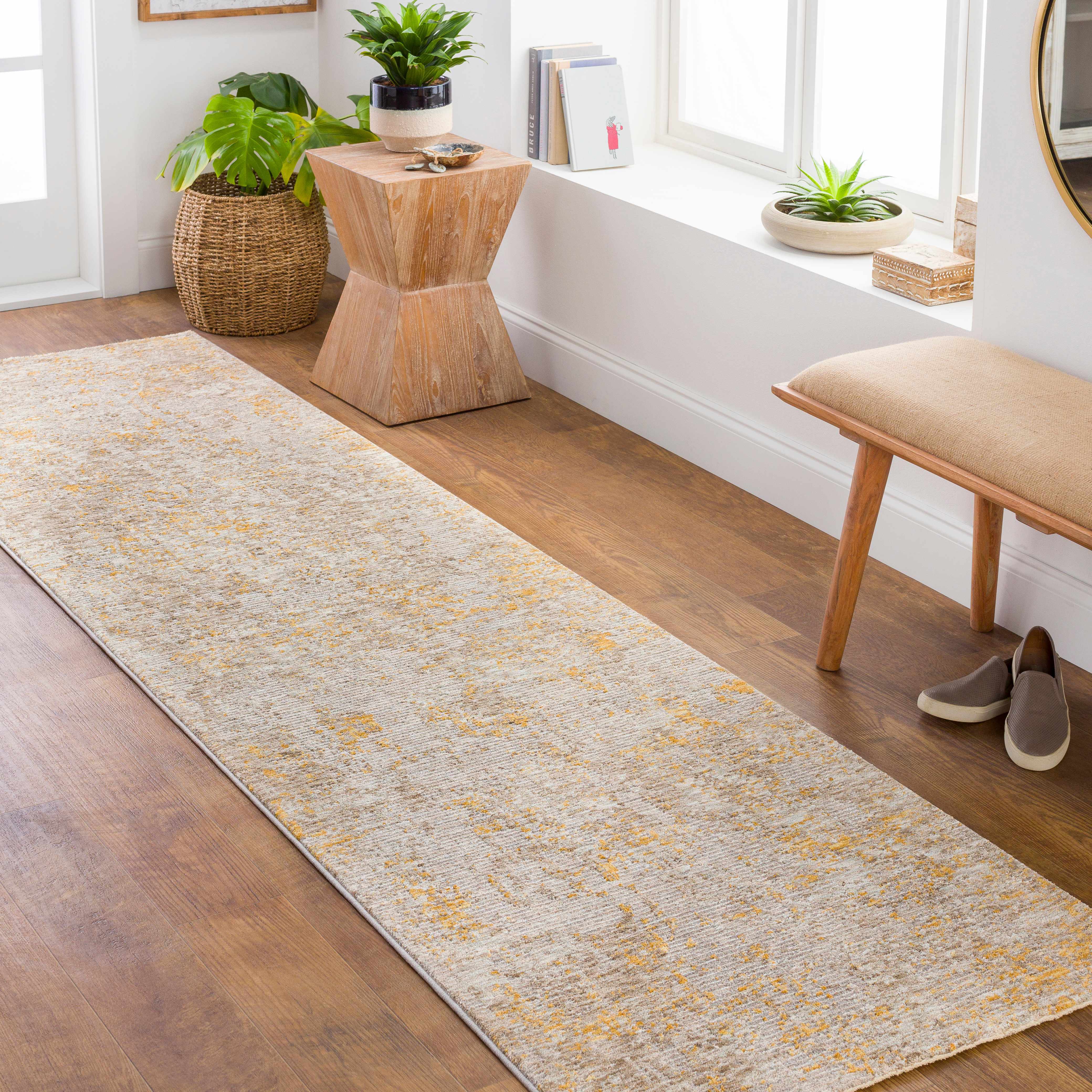Cayhagan Mustard Luxe Rug - Image 4