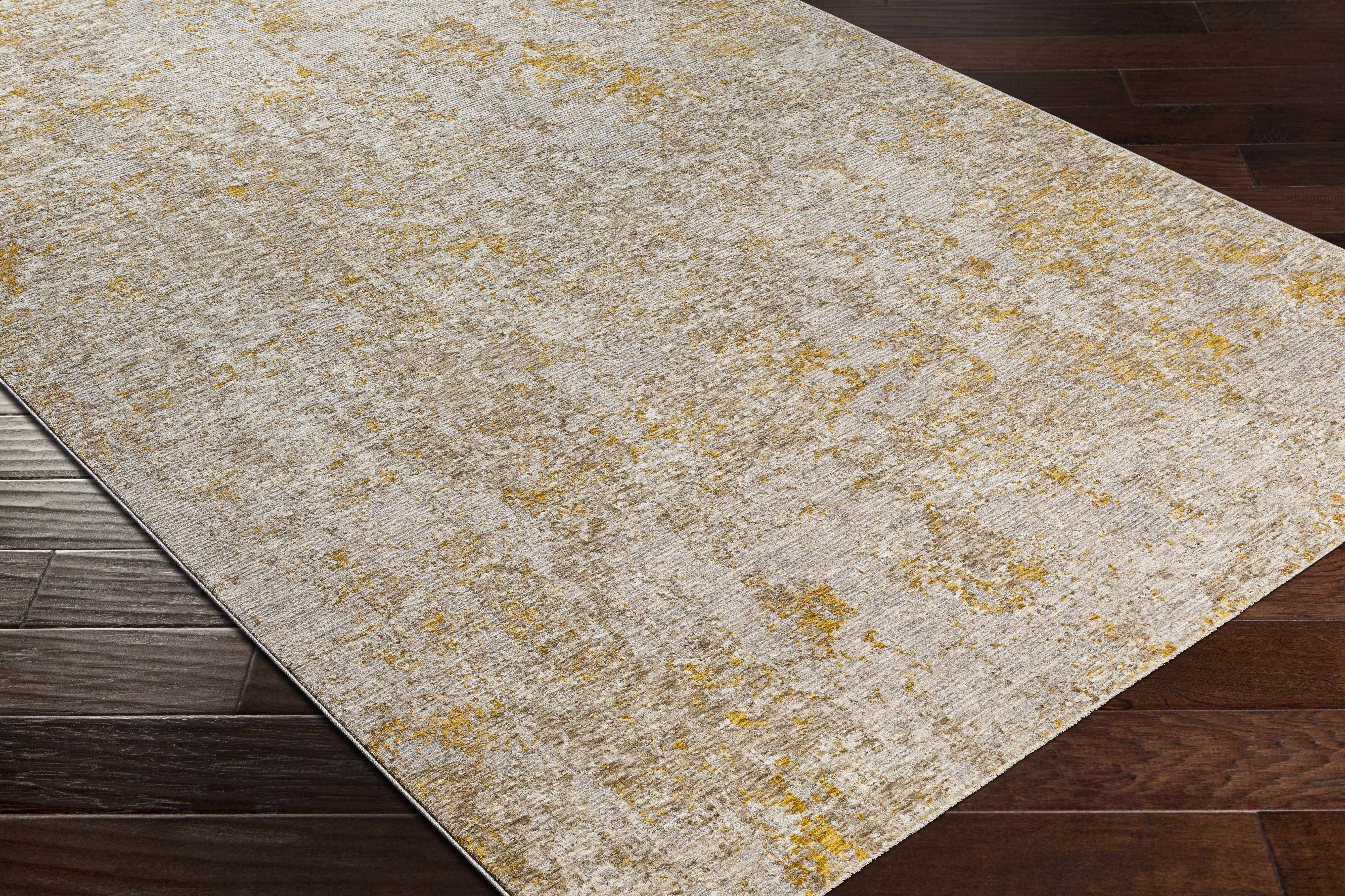 Cayhagan Mustard Luxe Rug - Image 7