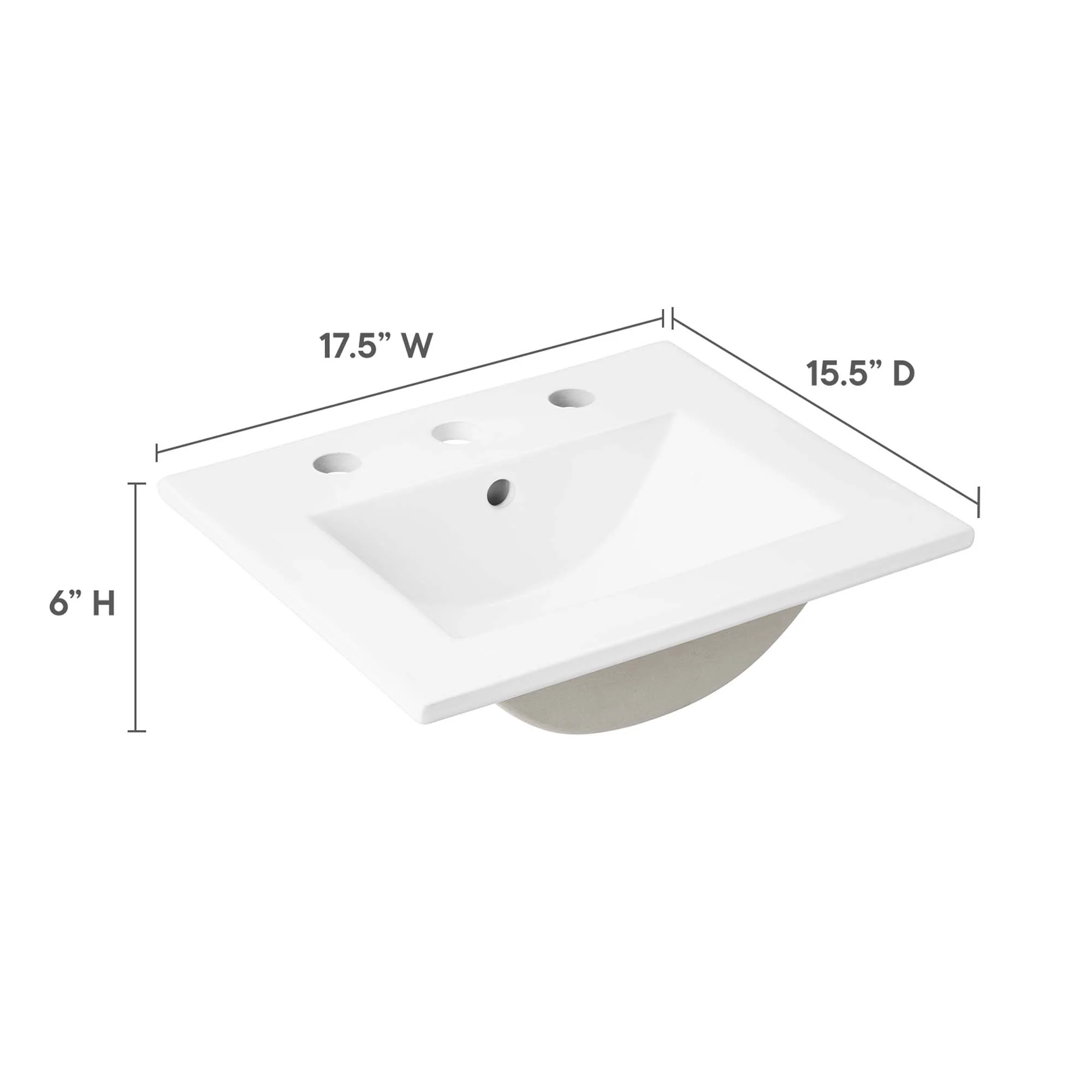 Cayman 18" Bathroom Sink by Modway - Image 2
