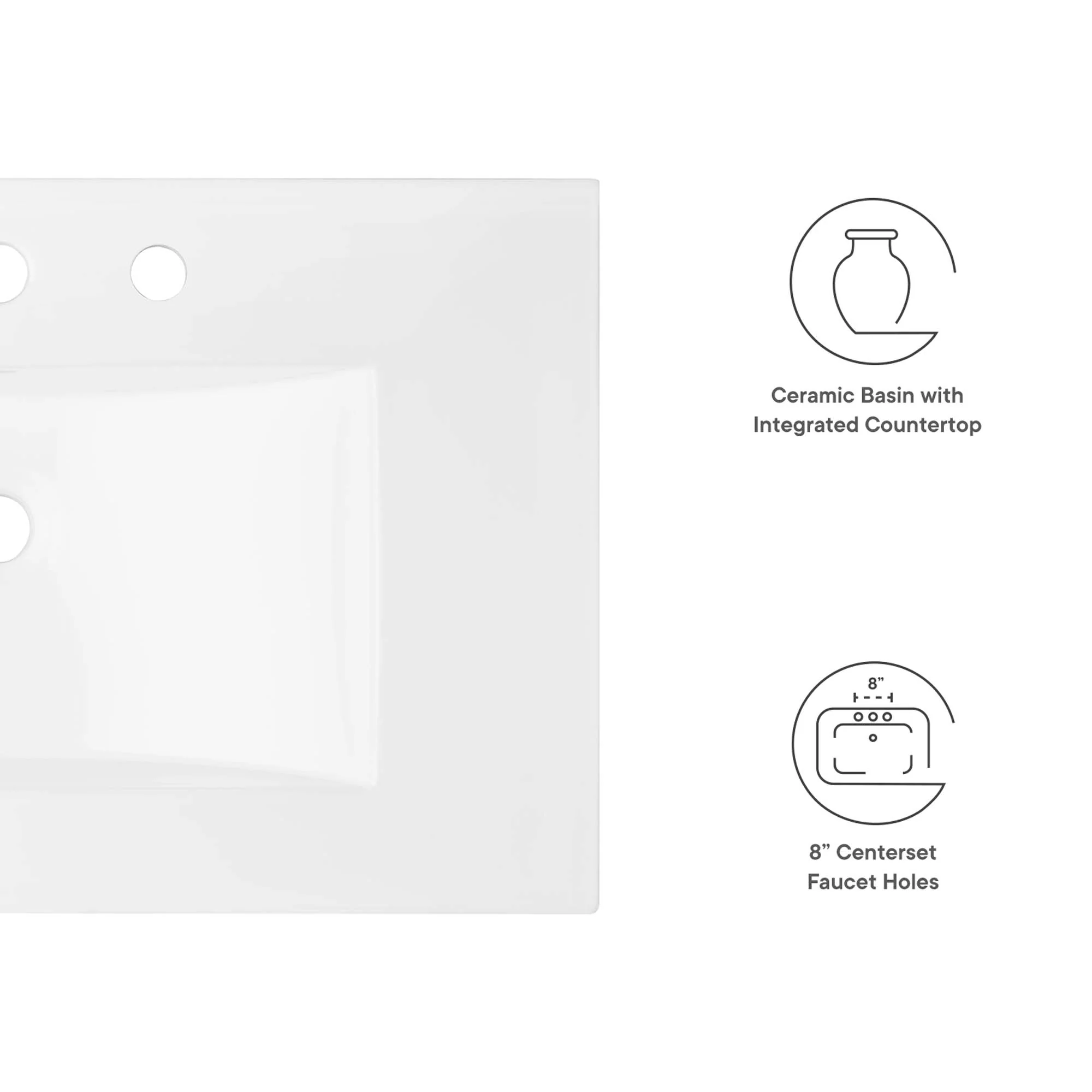 Cayman 30" Bathroom Sink by Modway - Image 2